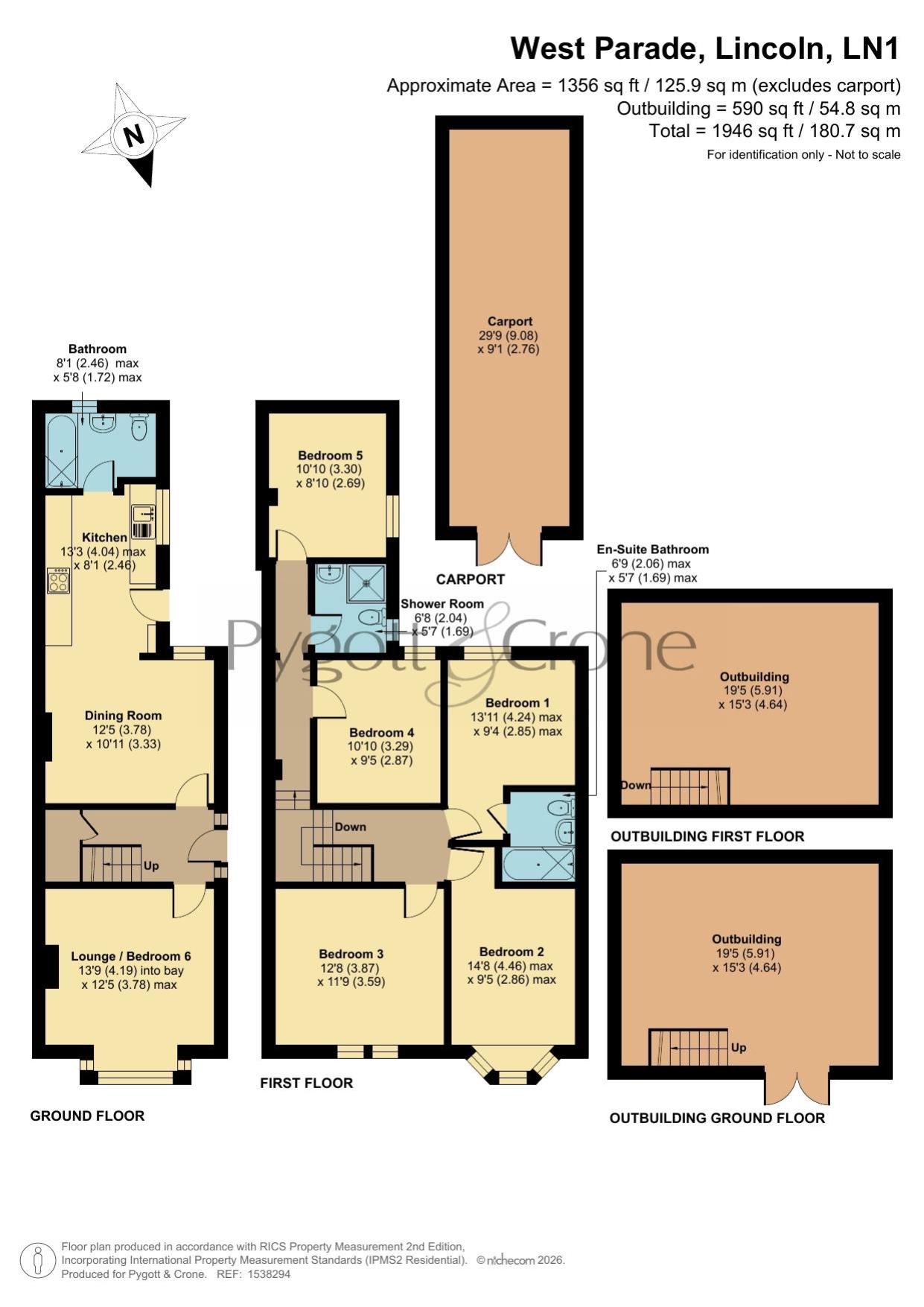 West Parade, Lincoln floorplan