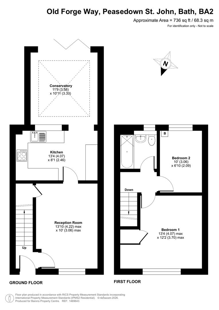 10, Old Forge Way, Bath floorplan