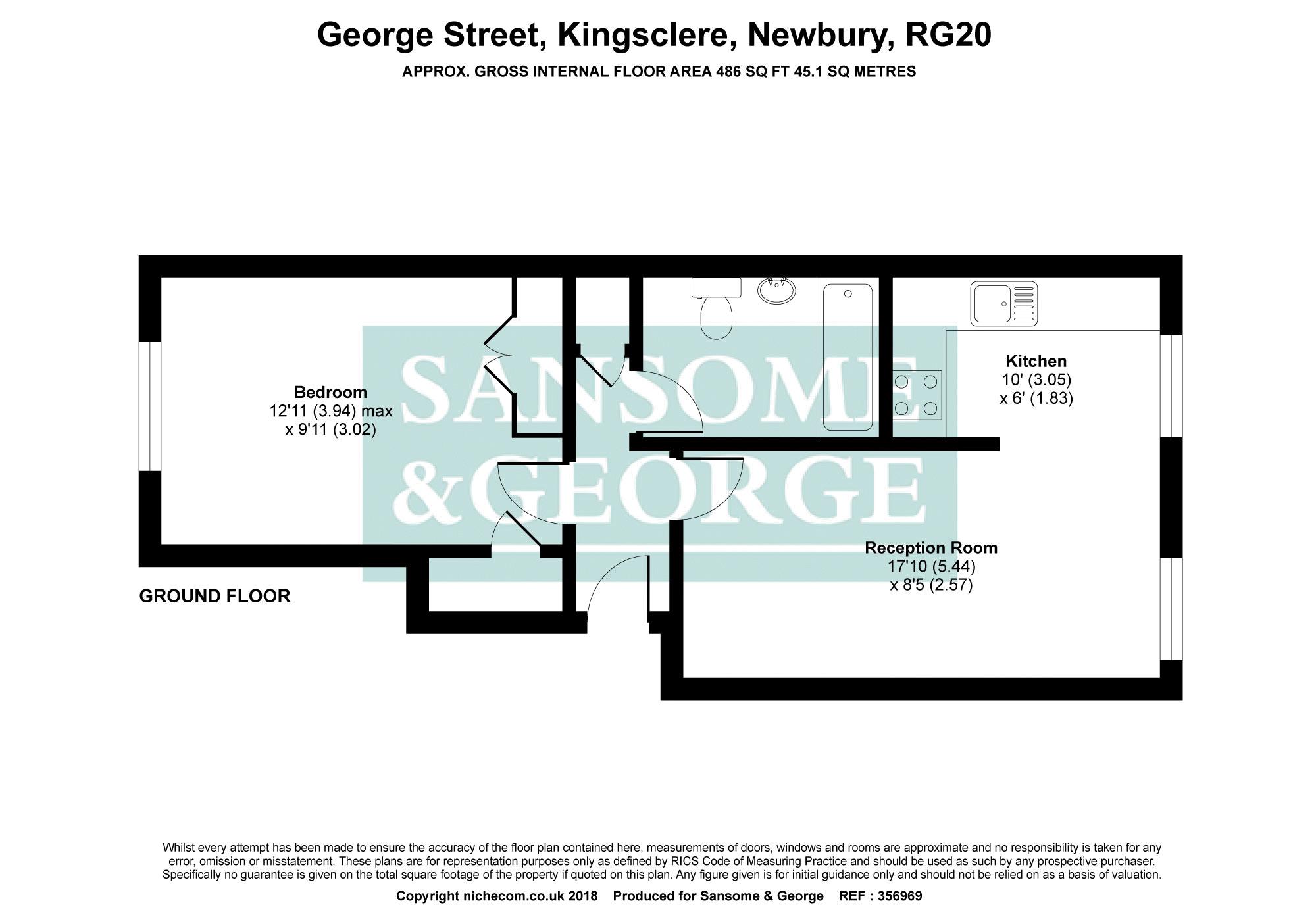 1 Bedrooms Flat for sale in George Street, Kingsclere, Newbury RG20