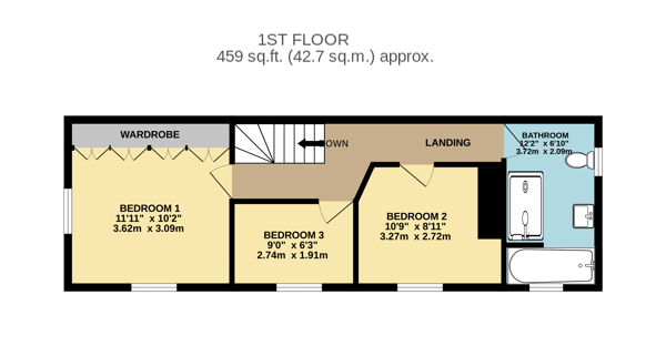 18, Clarkson Street, Barnsley floorplan