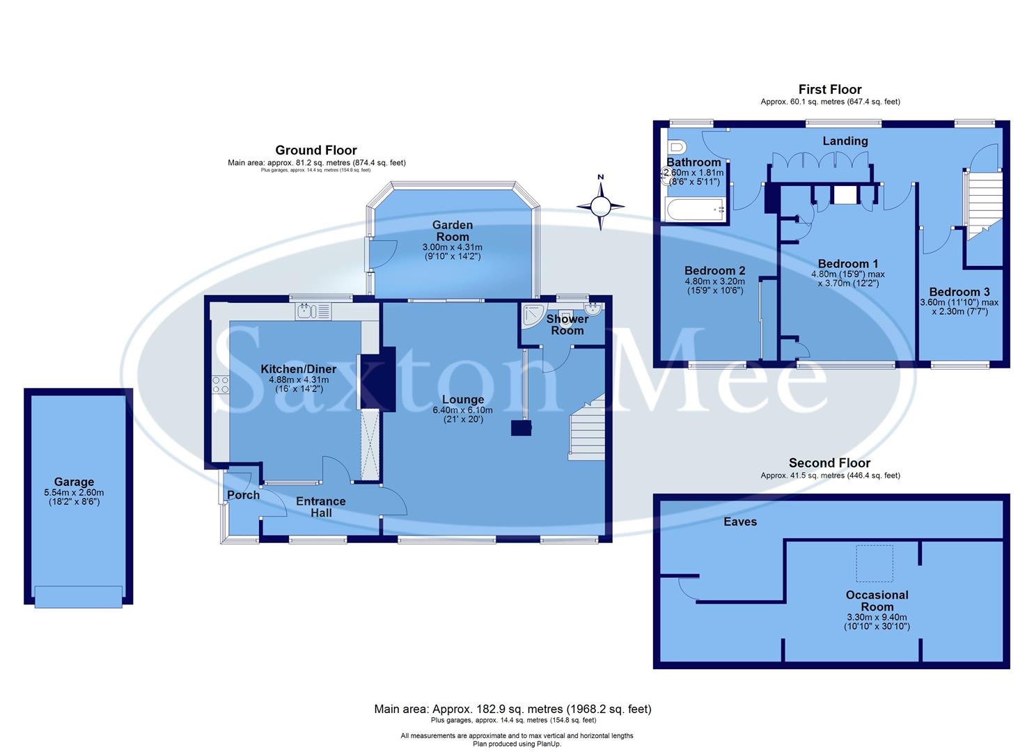 138, Town End Road, Sheffield floorplan
