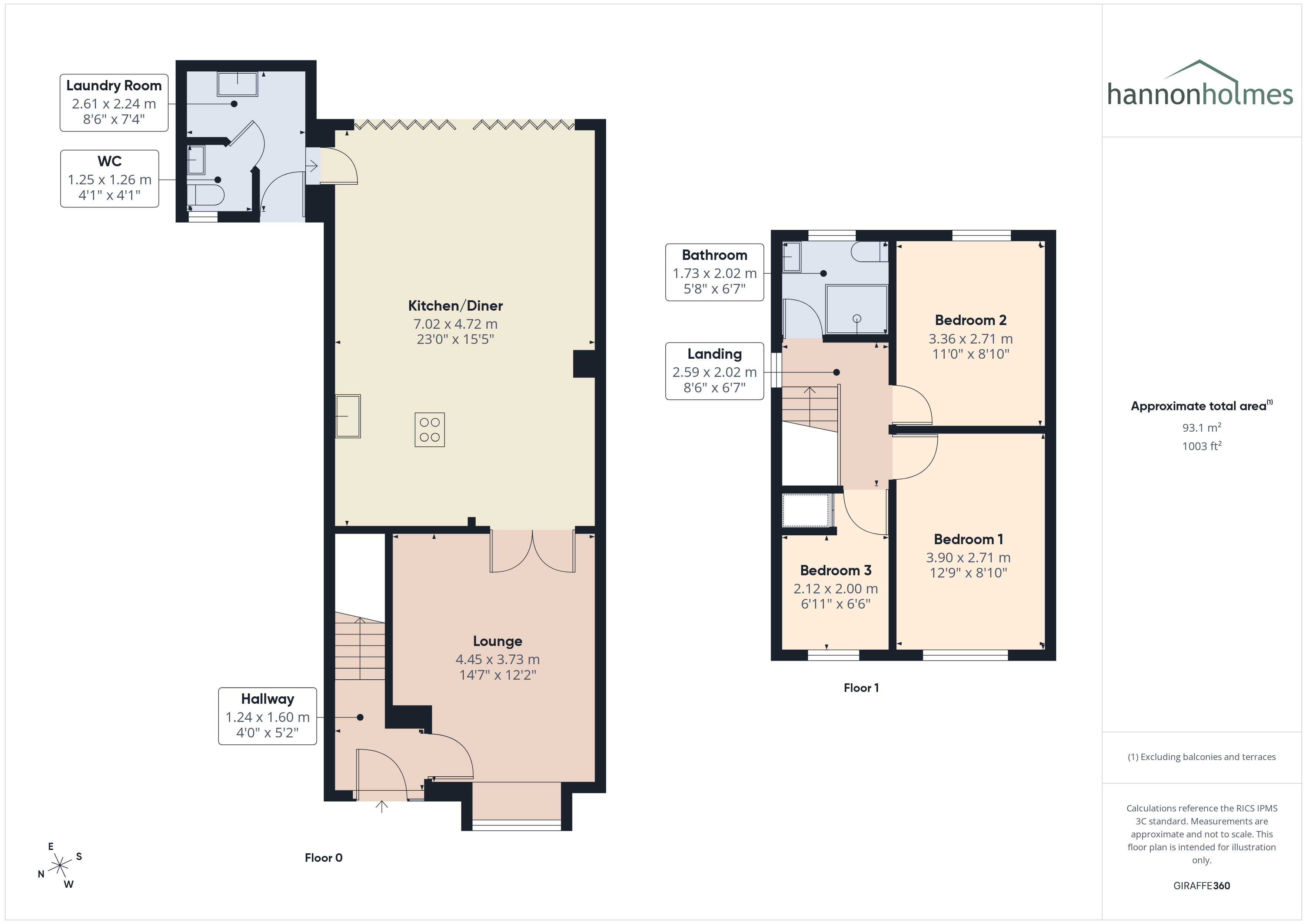 7, Penrice Close, Manchester floorplan