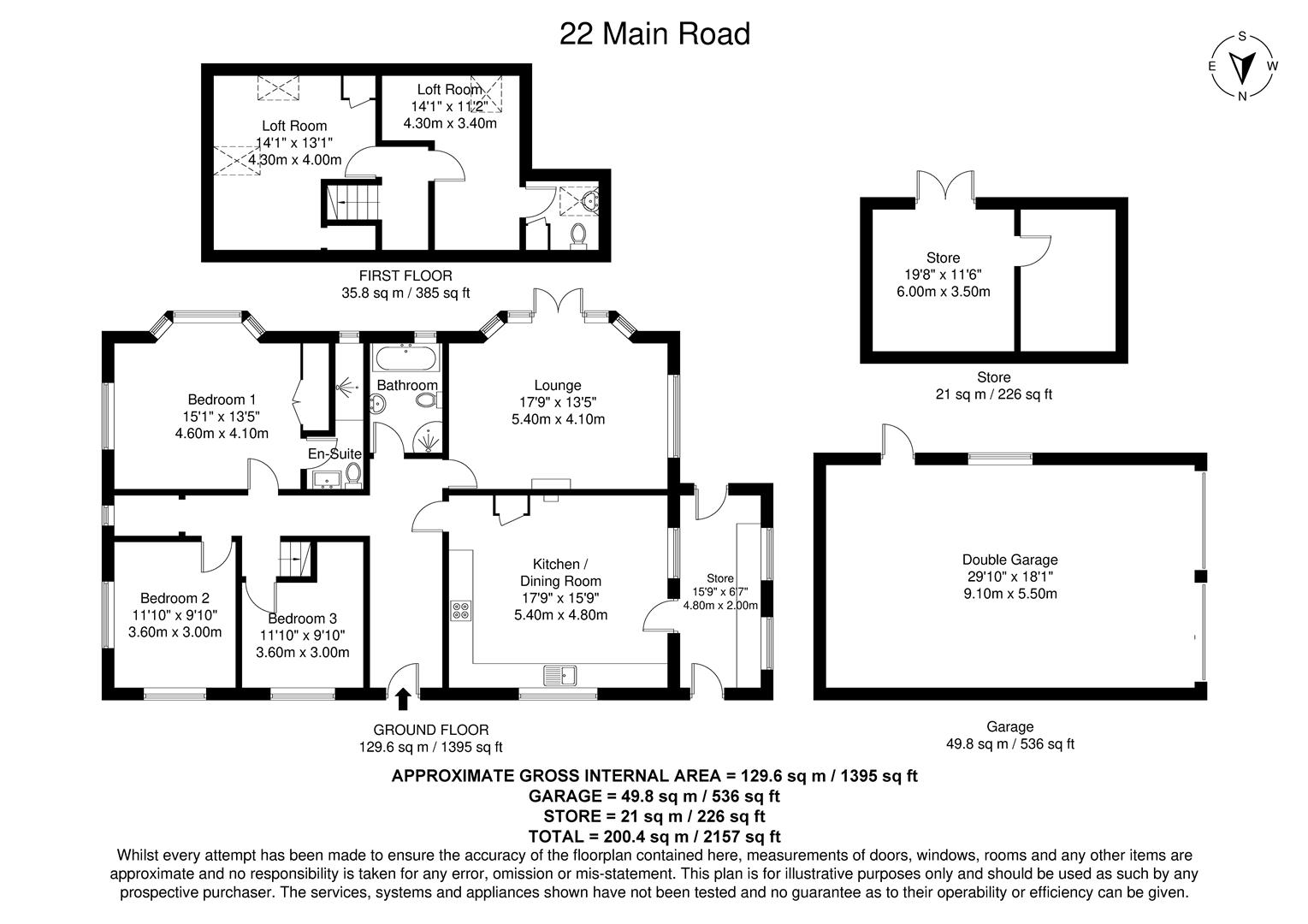 Fairlyn, 22, Main Street, York floorplan