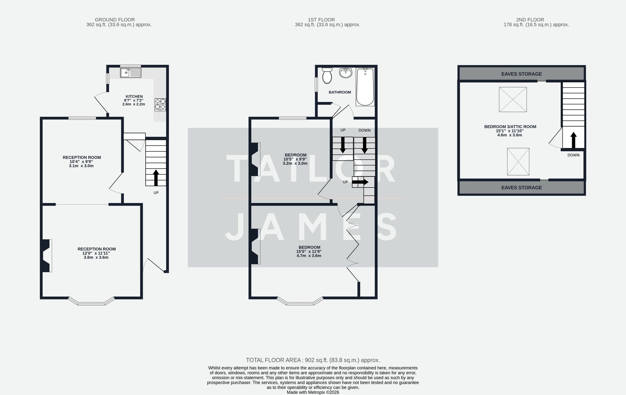19 Bute Street, Brighton floorplan