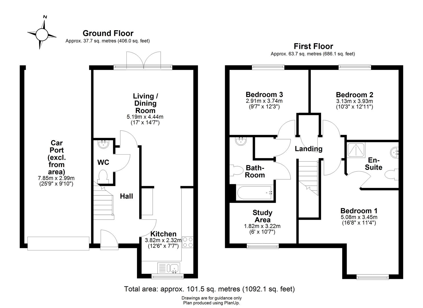 30, Cranesbill Close, Cambridge floorplan
