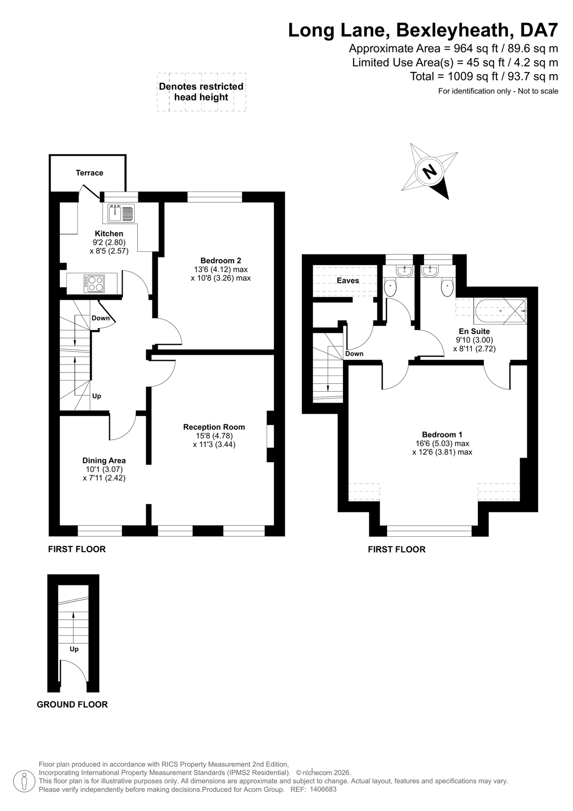 145A,, Long Lane, Bexleyheath floorplan