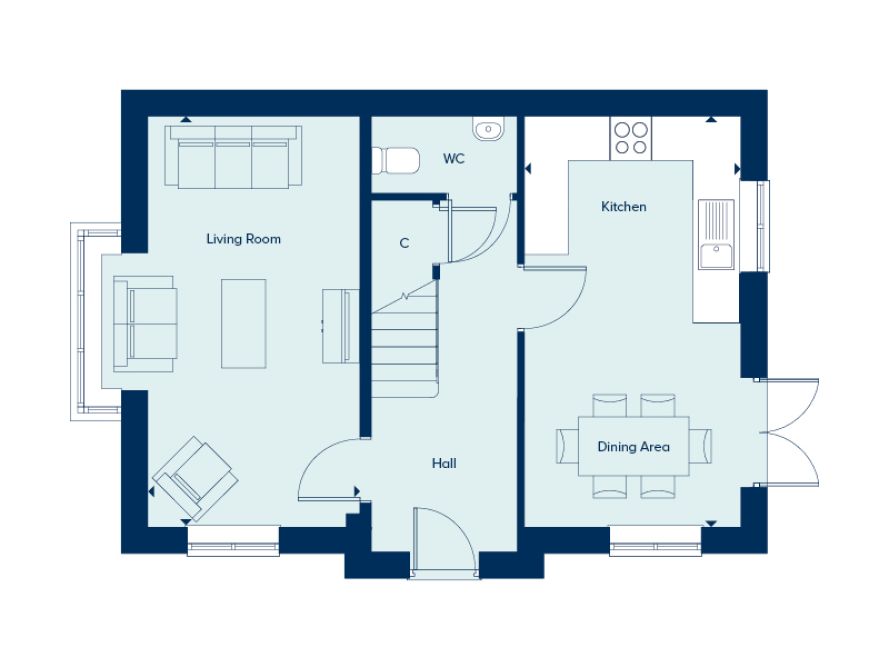 349, Broadwell Heights, Westwood Heath floorplan