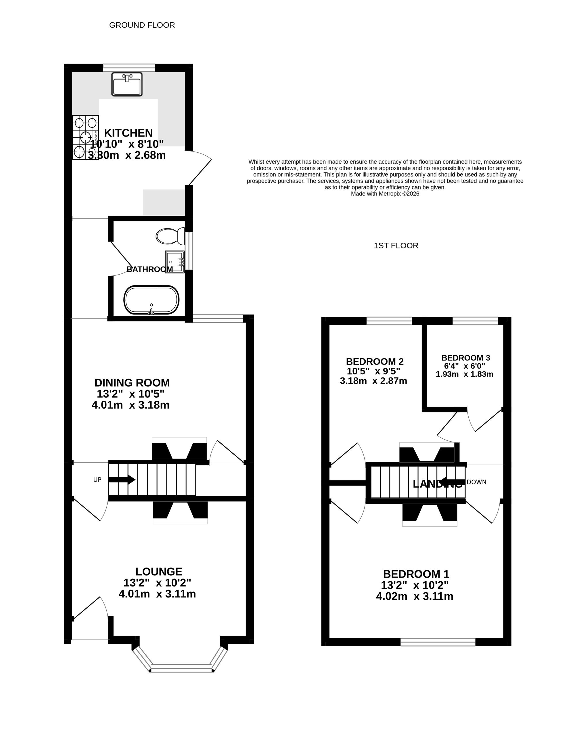 137 Westfield Road, Southsea floorplan