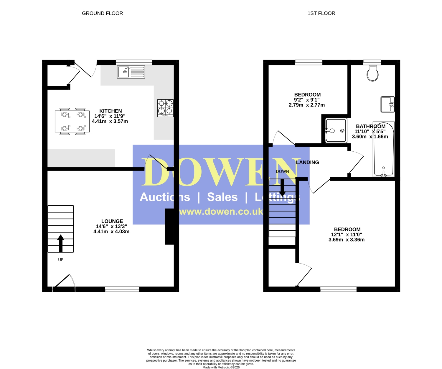6, Waltons Terrace, Durham floorplan