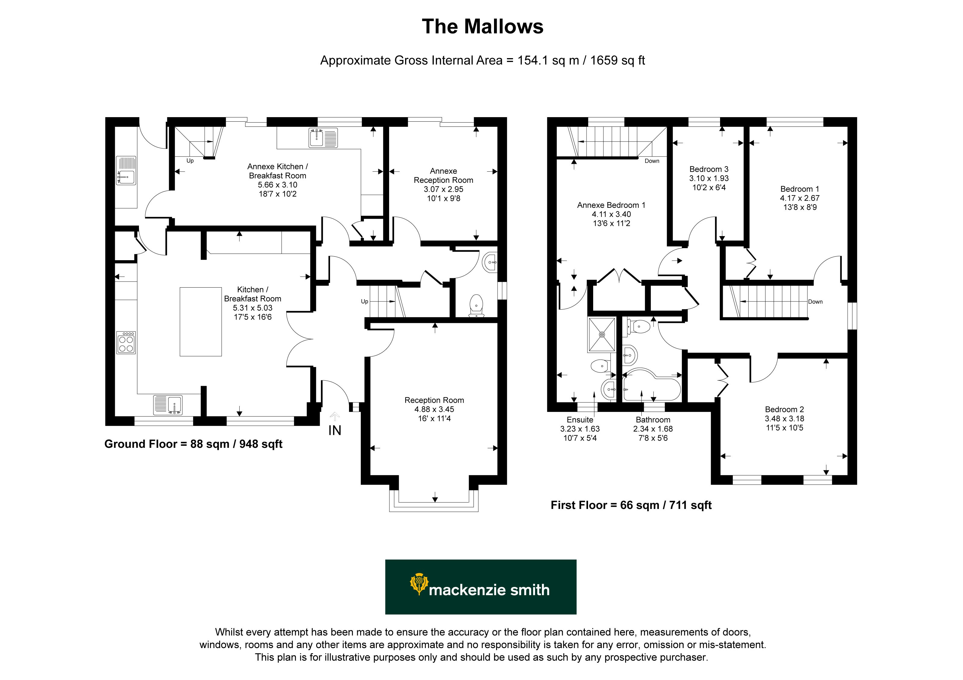 The Mallows,, Grange Road, Guildford floorplan