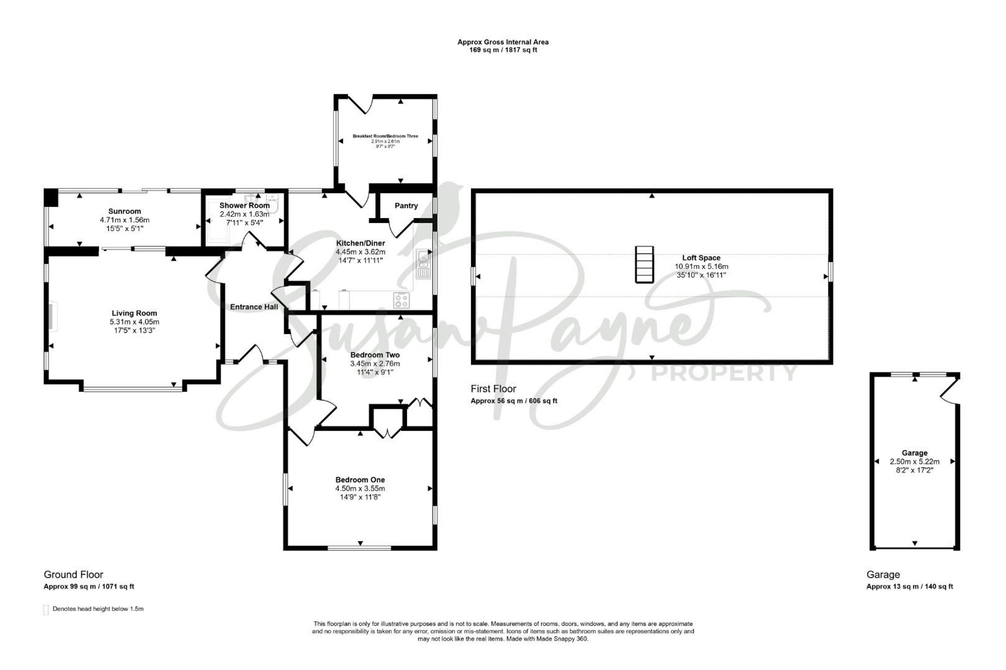 8 Downside Avenue, Ventnor floorplan