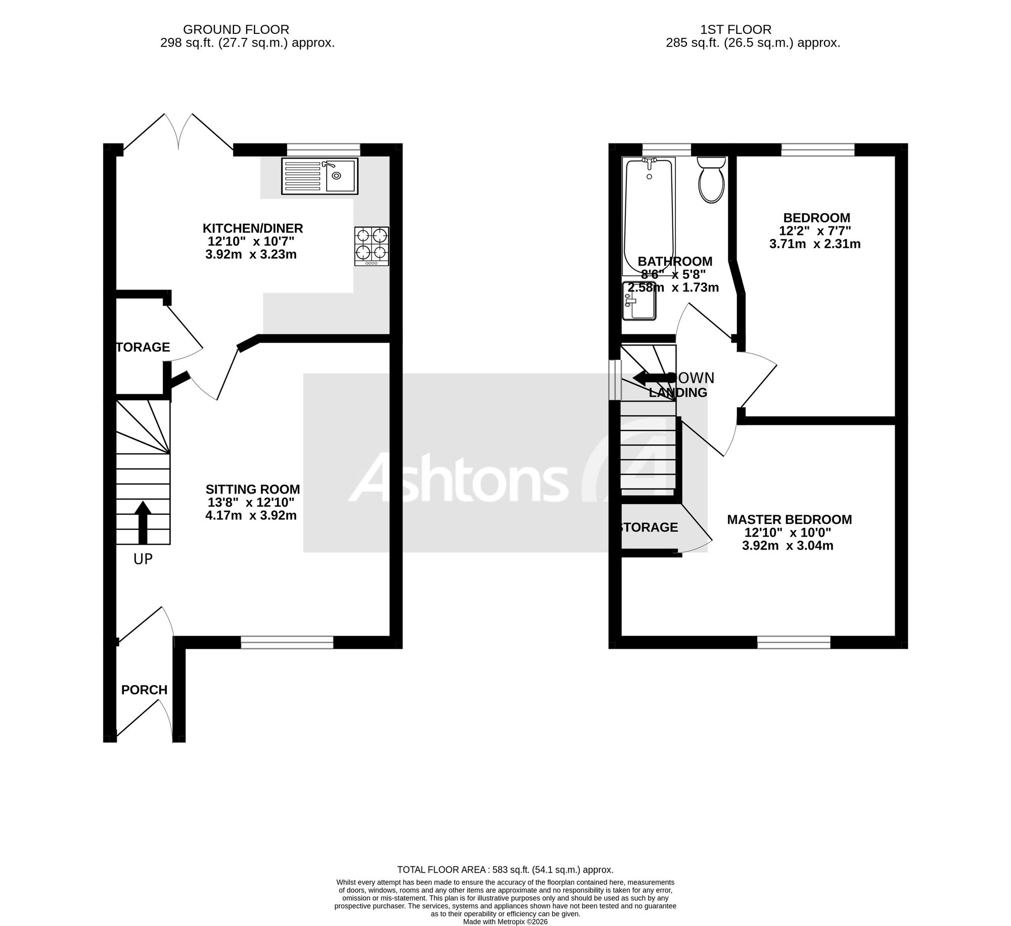 9 Harrier Road, Warrington floorplan