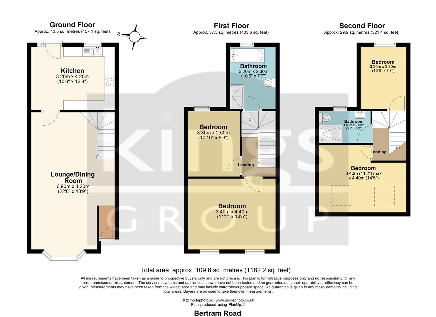 146, Bertram Road, Enfield floorplan