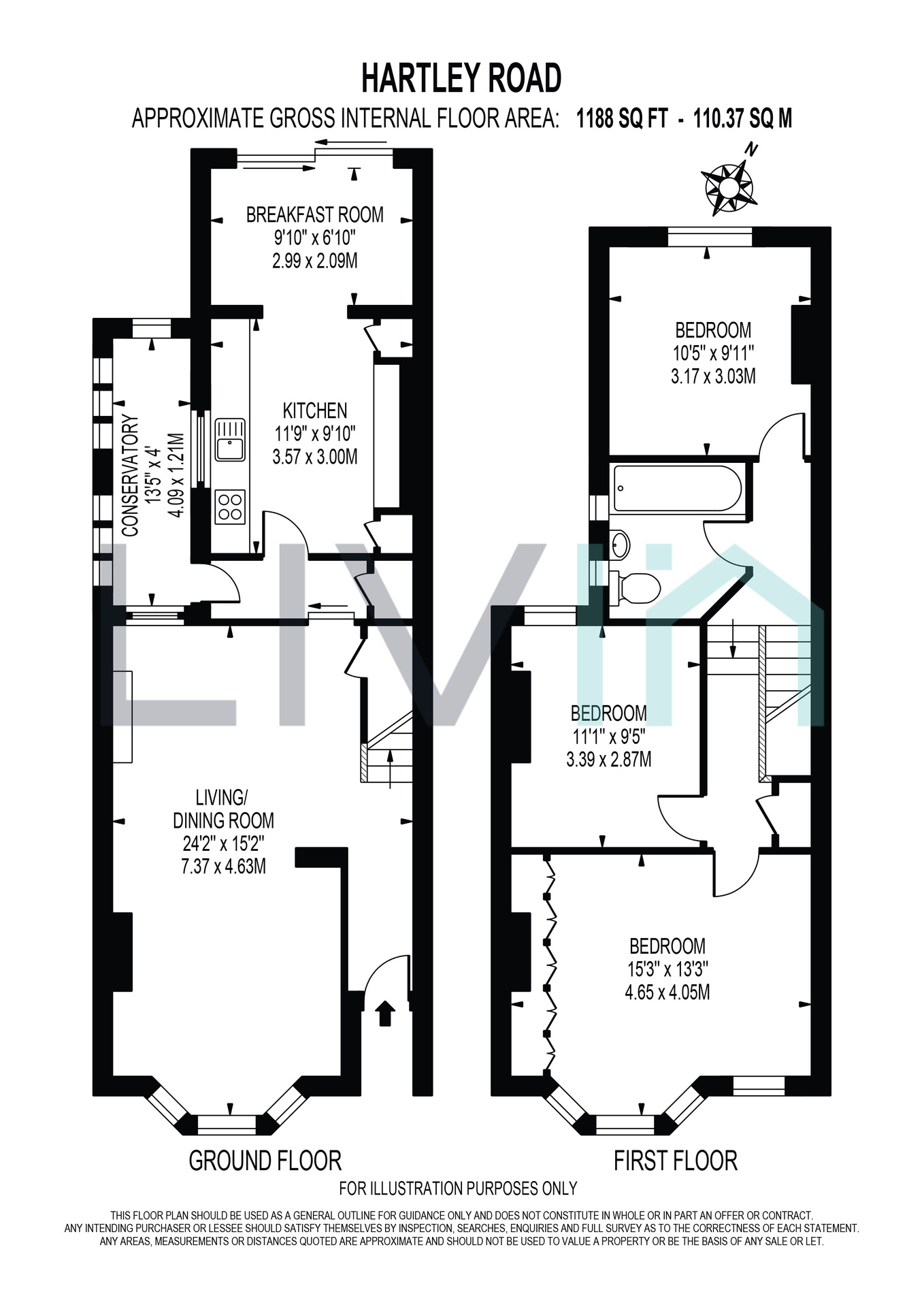 21 Hartley Road, Croydon floorplan