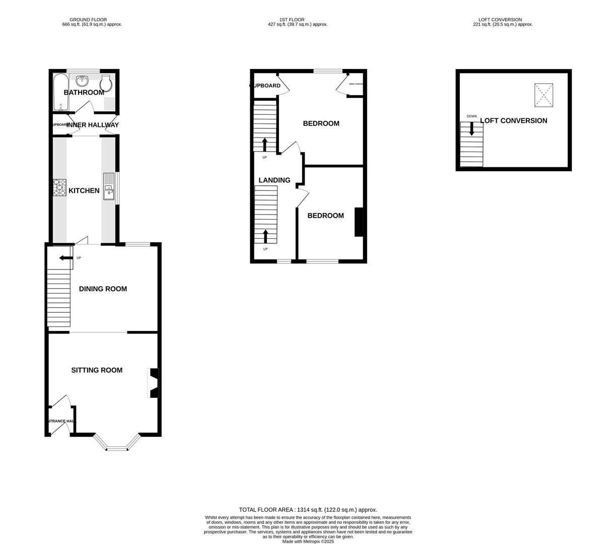 16, Crombey Street, Swindon floorplan