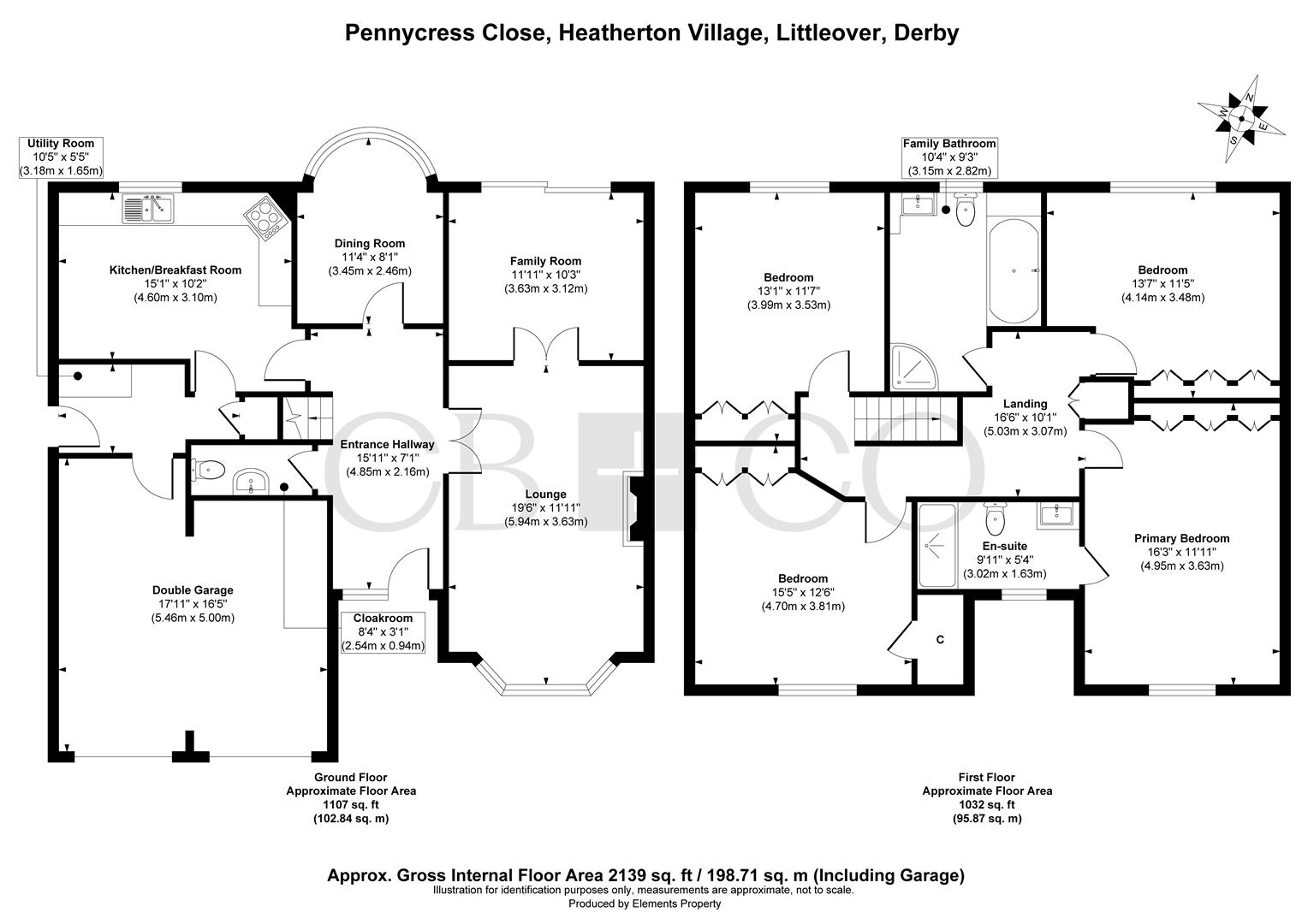 7, Pennycress Close, Derby floorplan