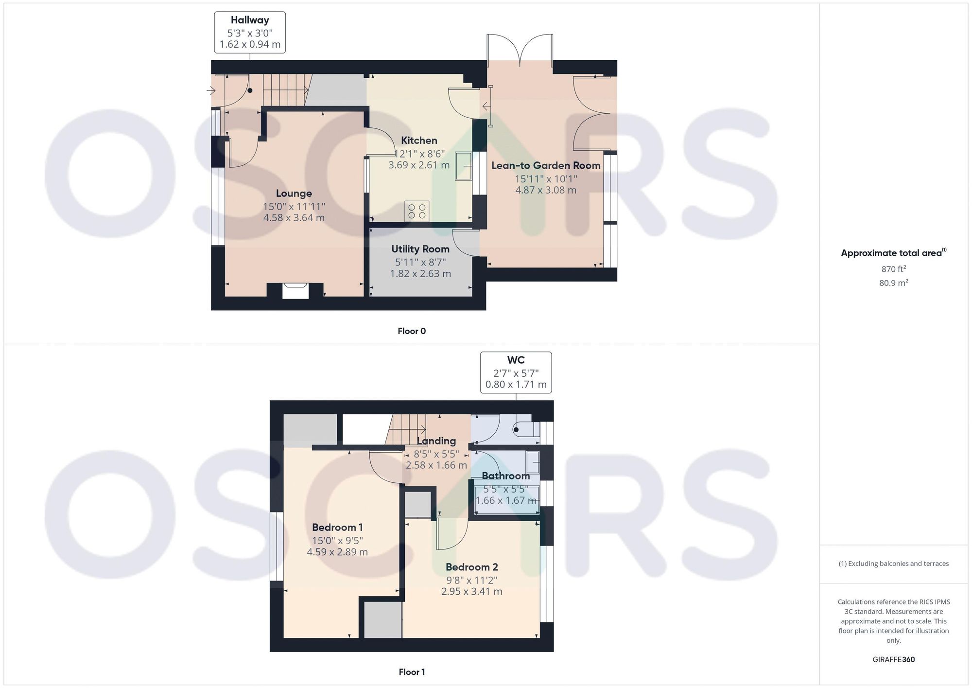 26 Elgar Road, Hull floorplan