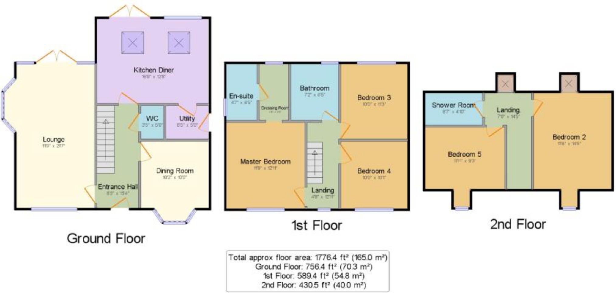 5 Bedrooms Detached house for sale in Stonebridge Terrace, Preston Road, Longridge, Preston PR3