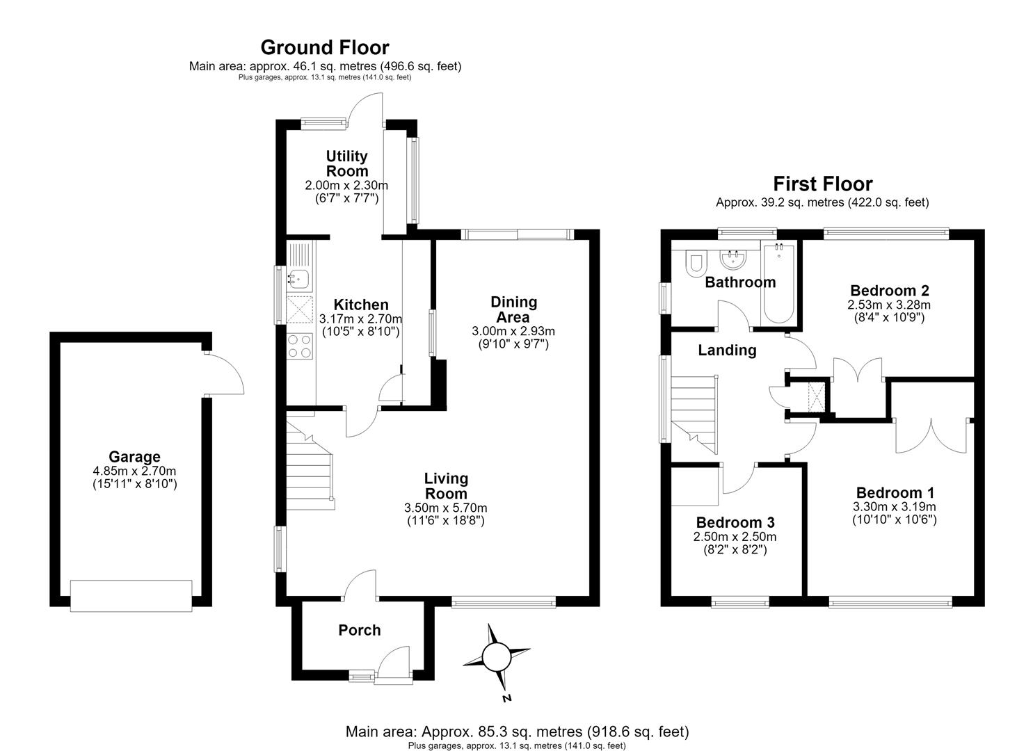5, Brownlow Road, Cambridge floorplan