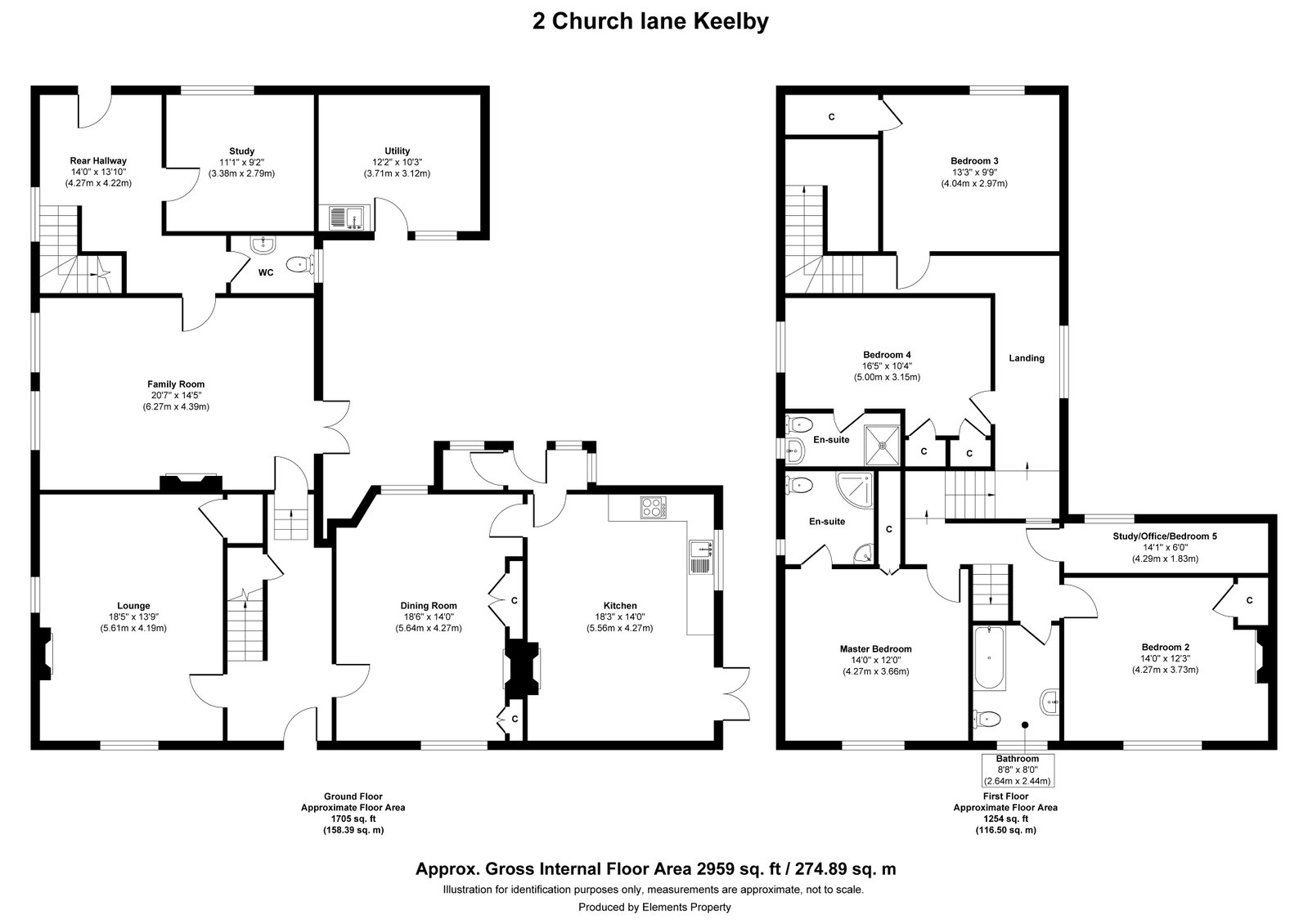 2, Church Lane, Grimsby floorplan