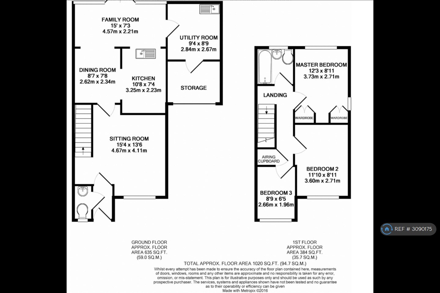 Maidstone floorplan