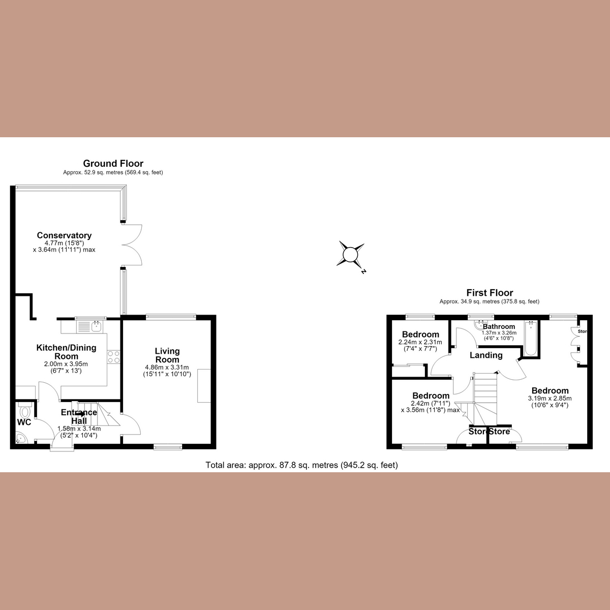 48, Manchester Drive, Leigh-on-sea floorplan