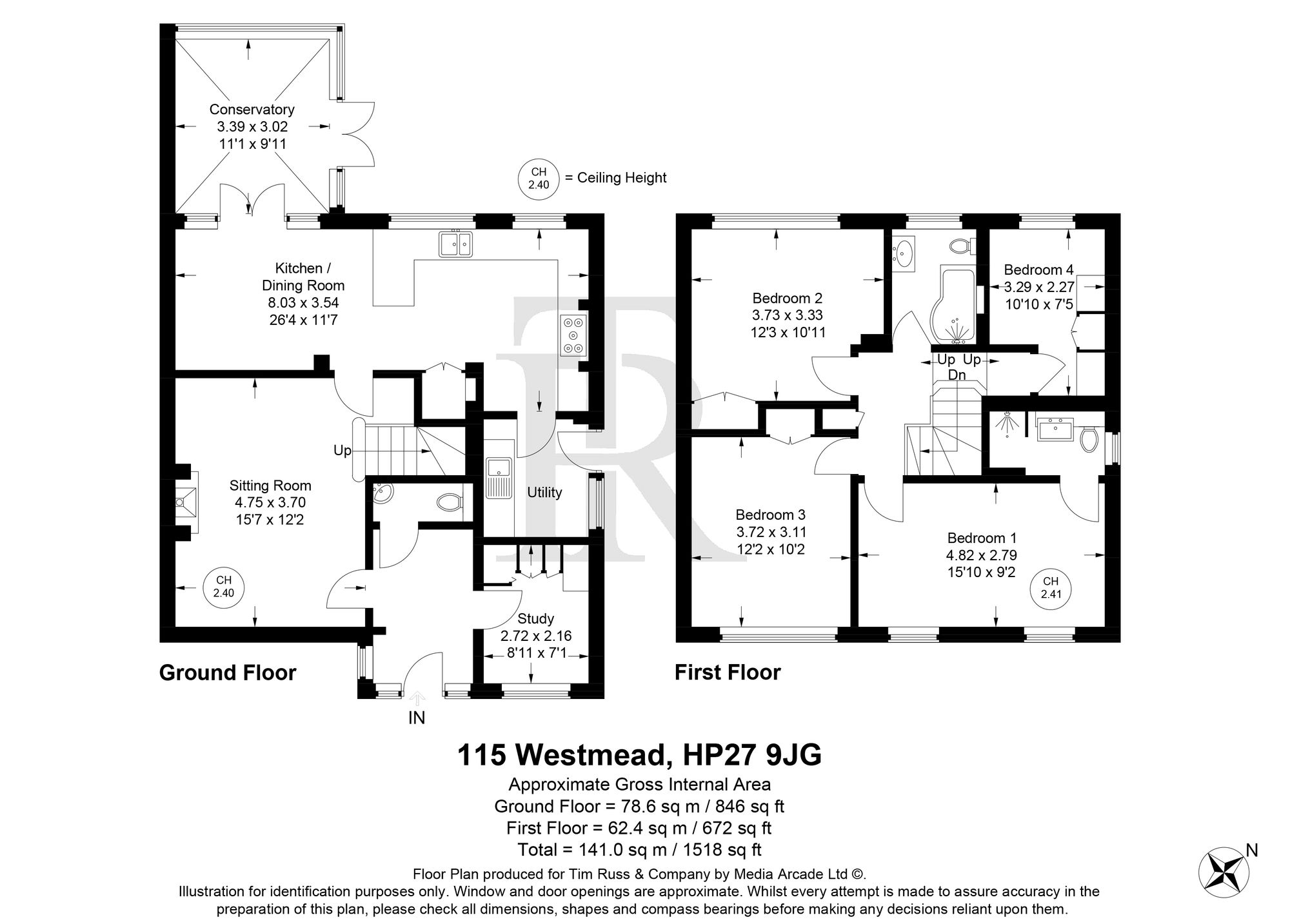 115 Westmead, Princes Risborough floorplan