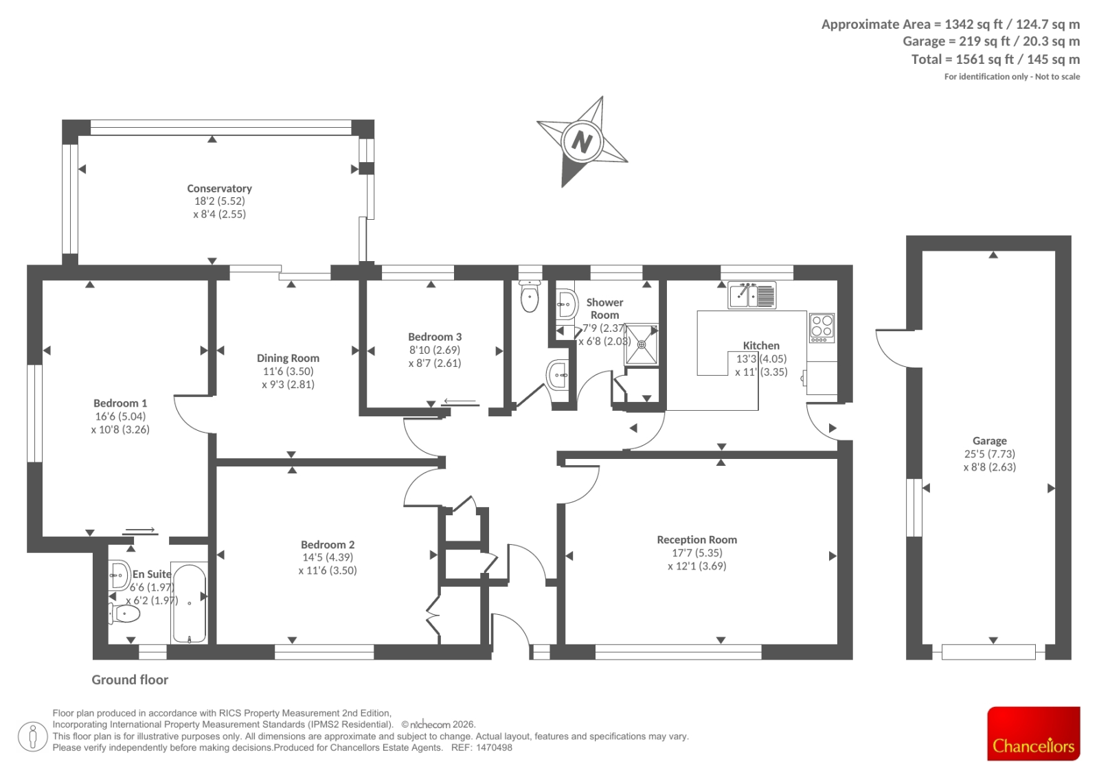 1, Lacy Way, Leominster floorplan