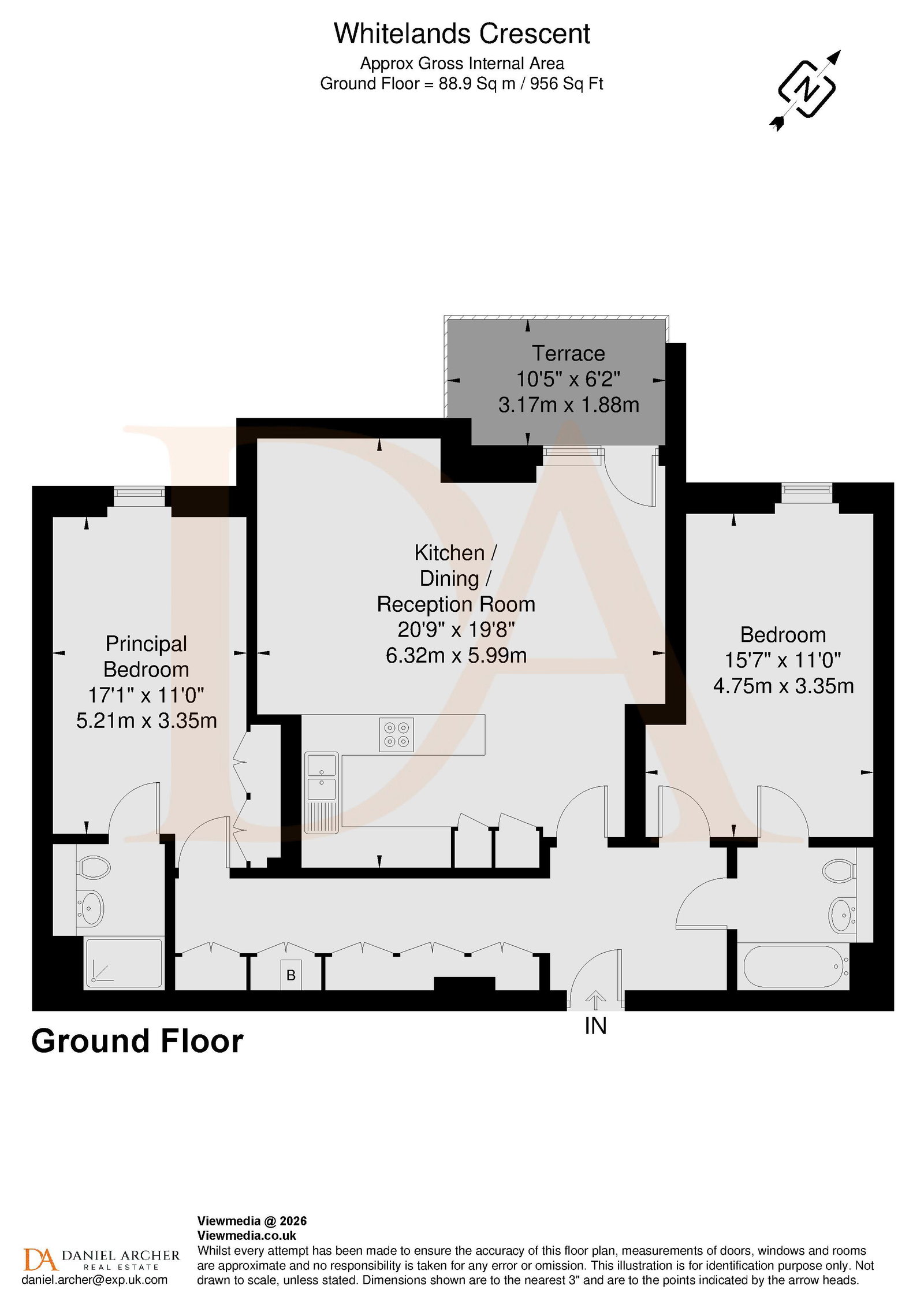 Whitelands Crescent, London floorplan