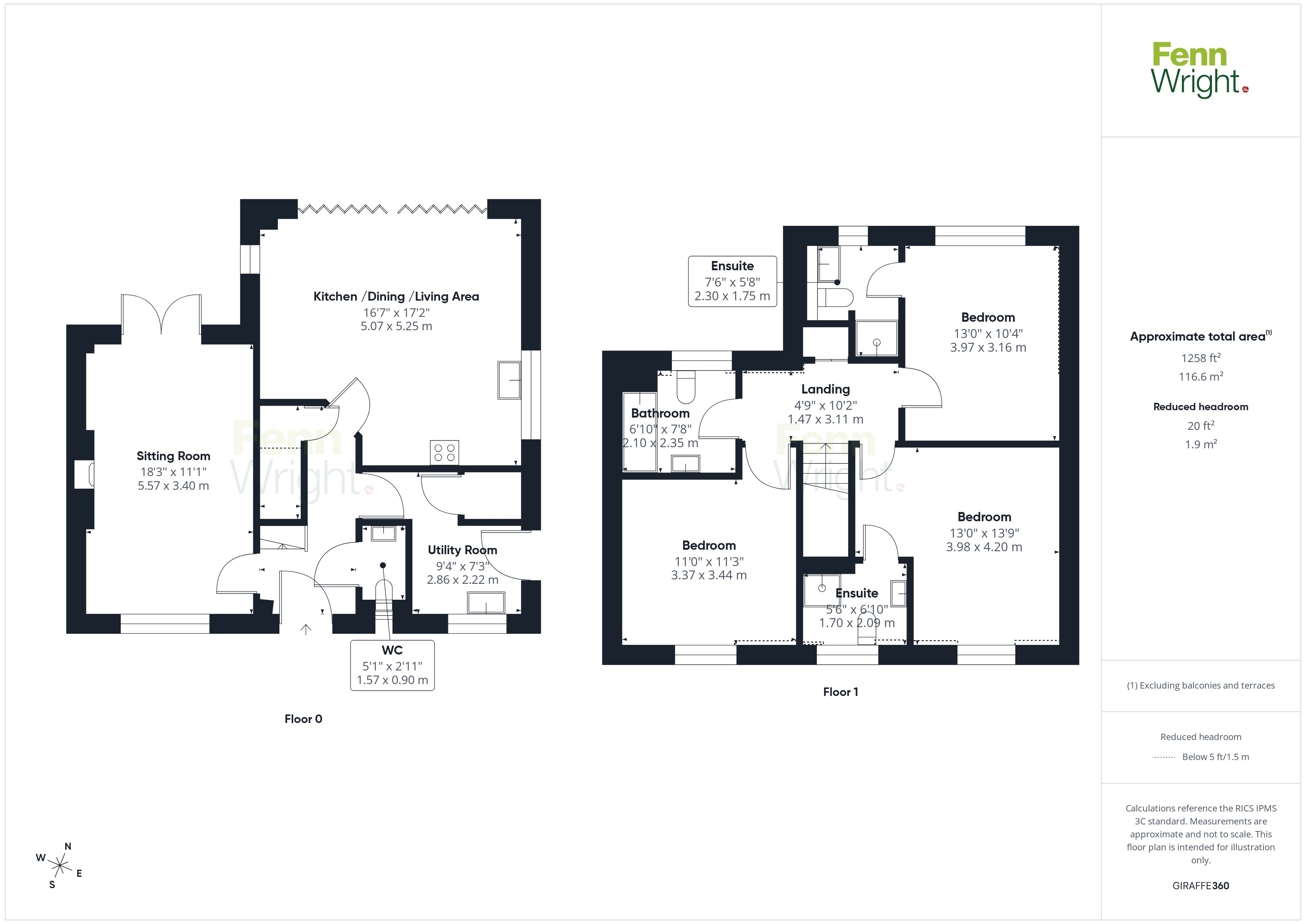 2 Pear Tree Gardens, Stowmarket floorplan