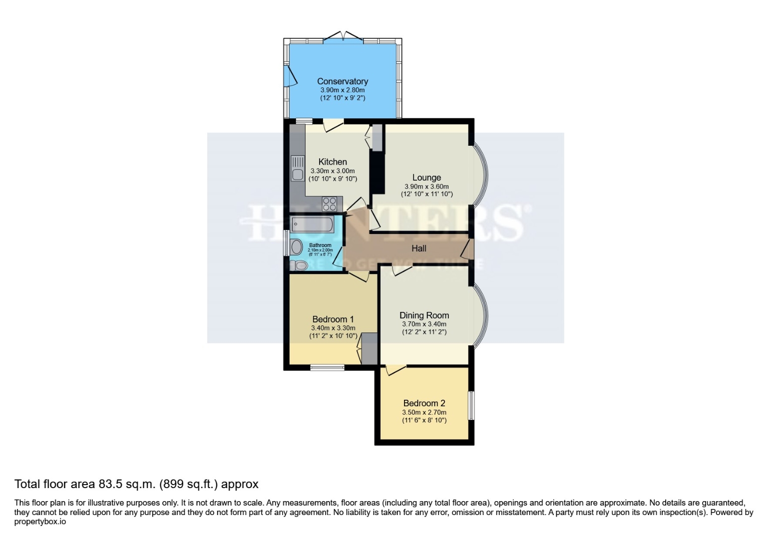 105, Springwood Lane, Sheffield floorplan