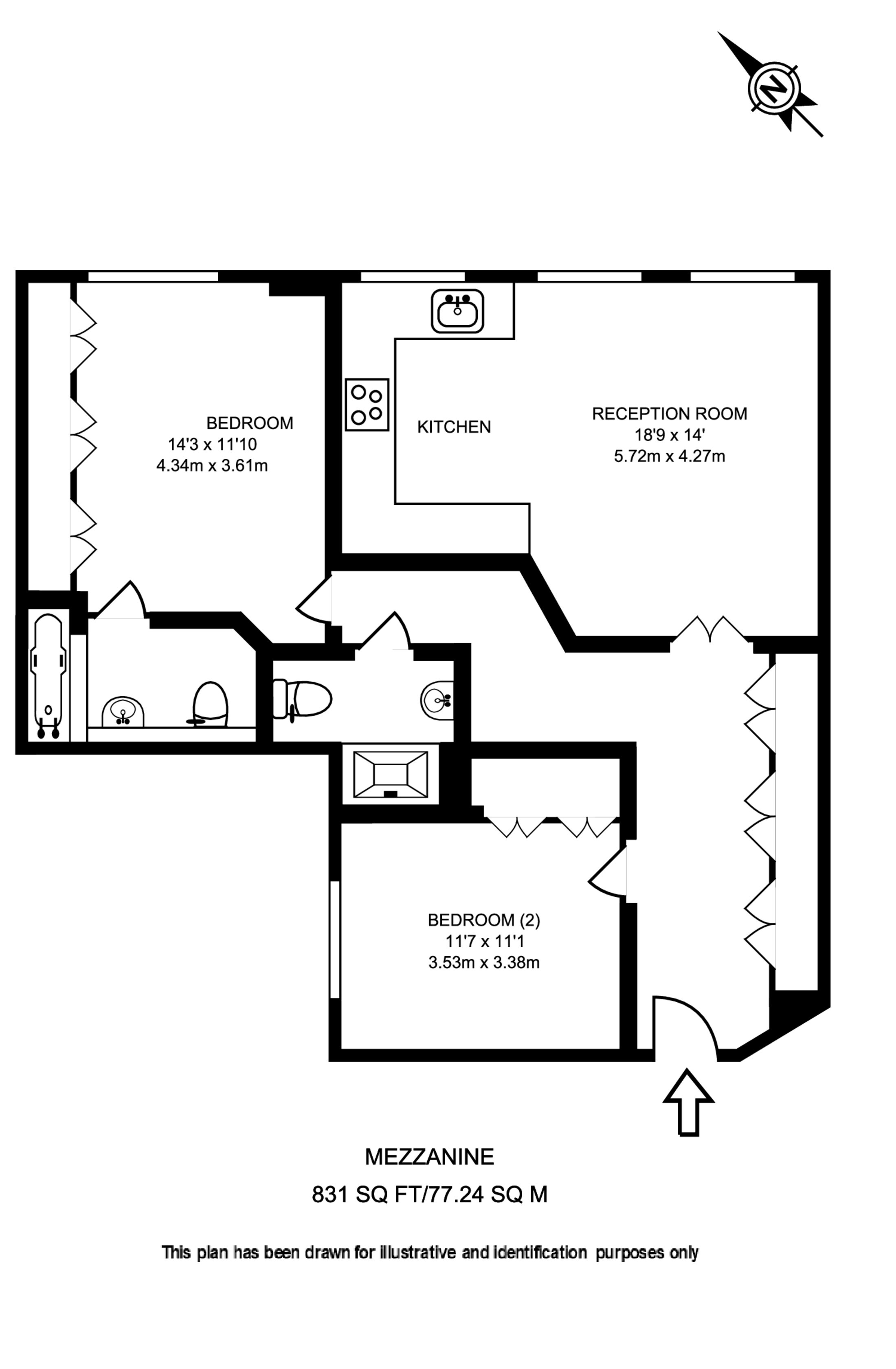 Baker Street, Marylebone floorplan