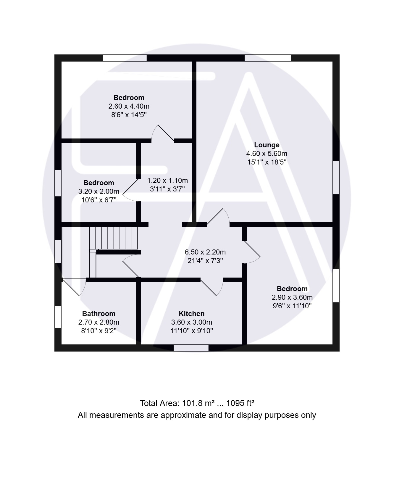 Flat 5, 20 Duke Street, Merseyside floorplan