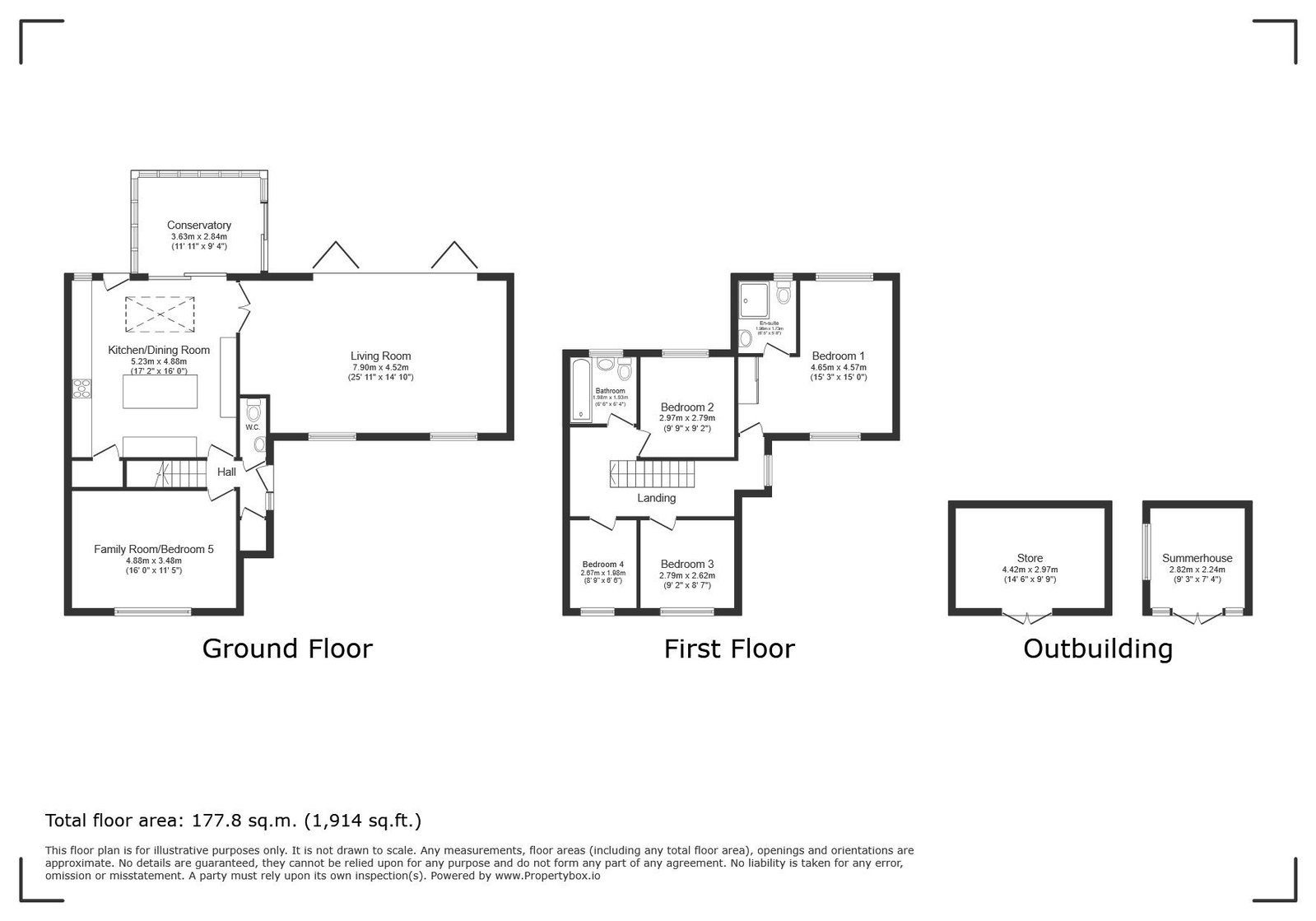 46, Rowlands Road, Horsham floorplan