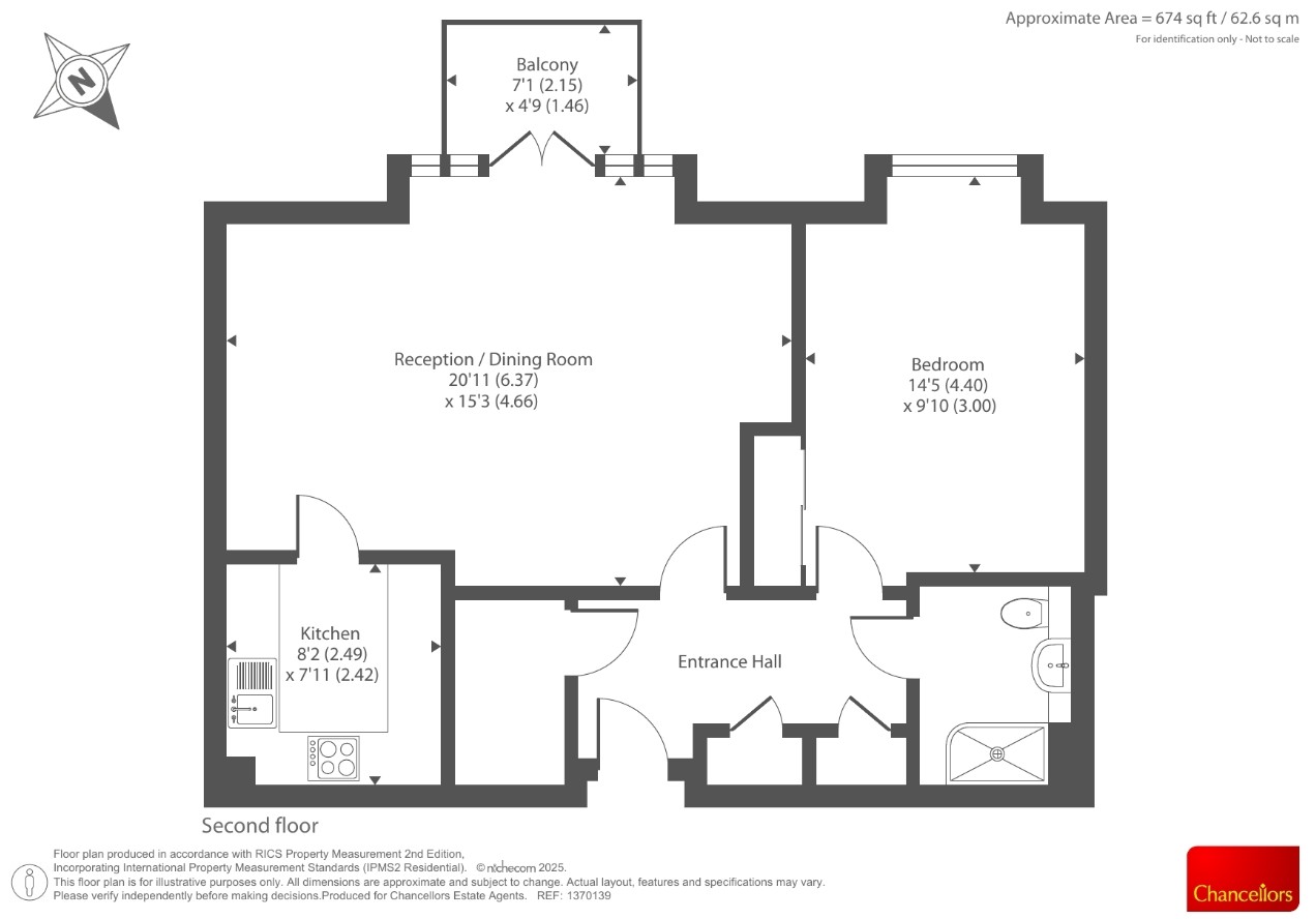 24 Chiltern Lodge, Princes Risborough floorplan