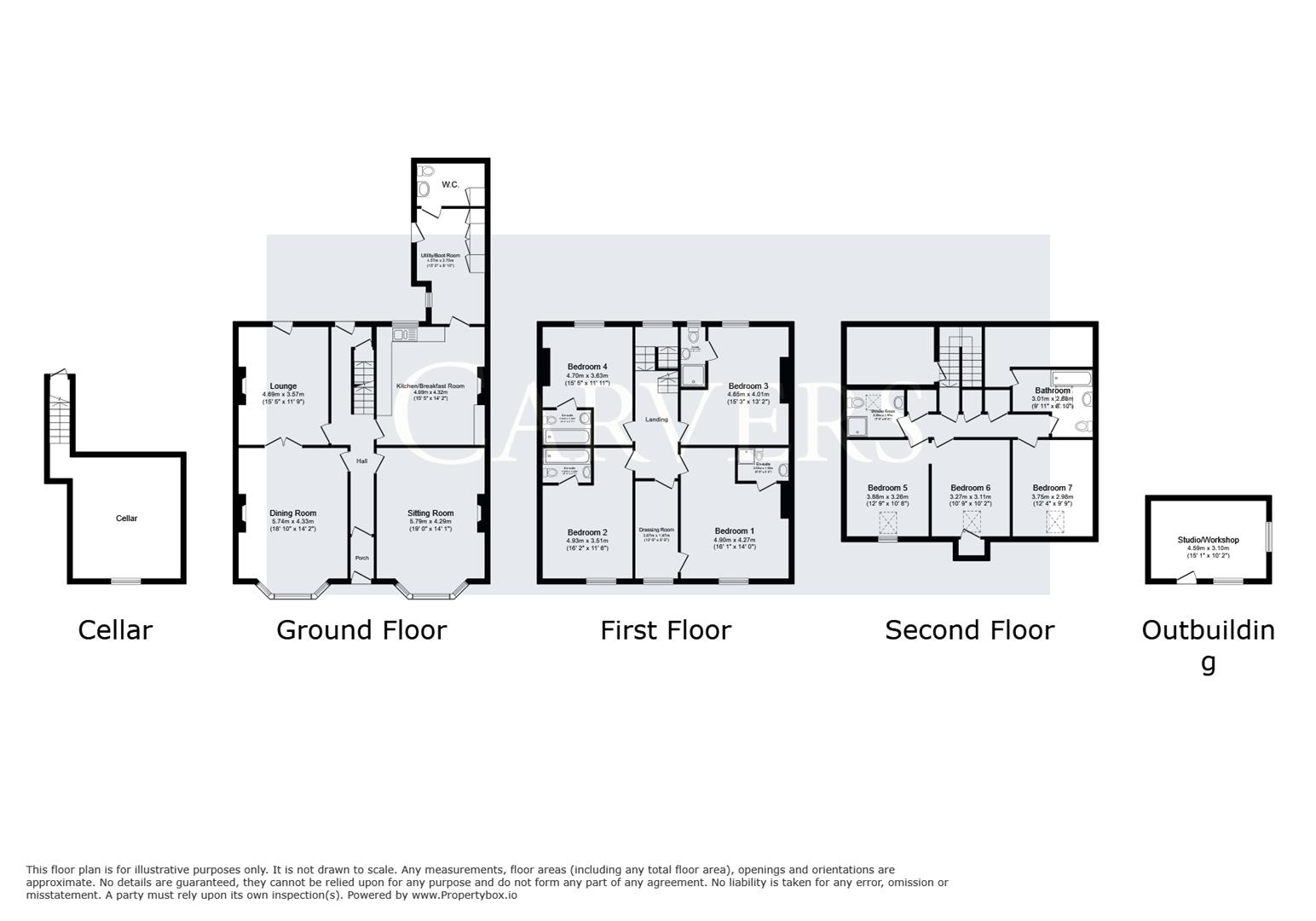 49, Maison Dieu, Richmond floorplan