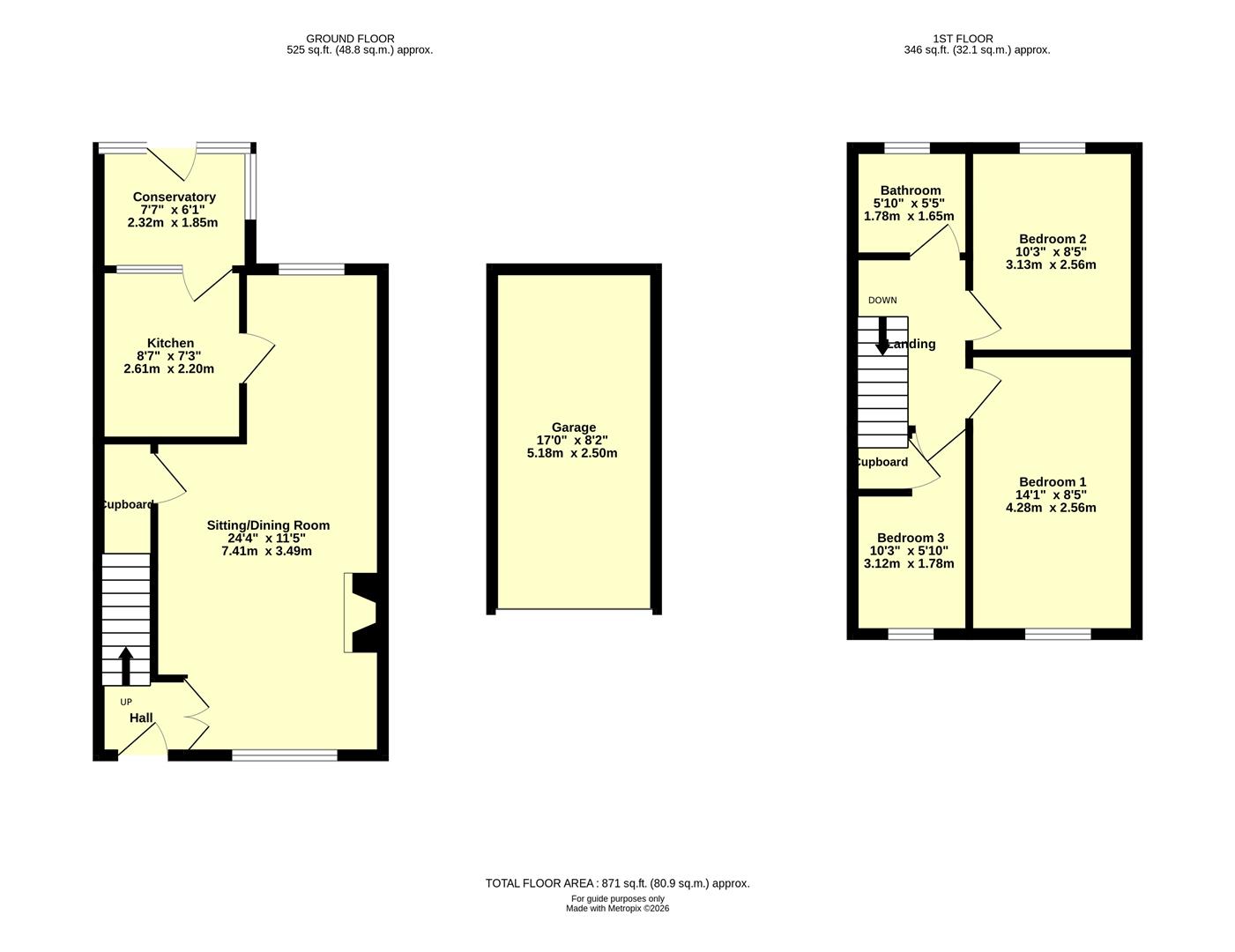 Langlands Road, Cullompton floorplan
