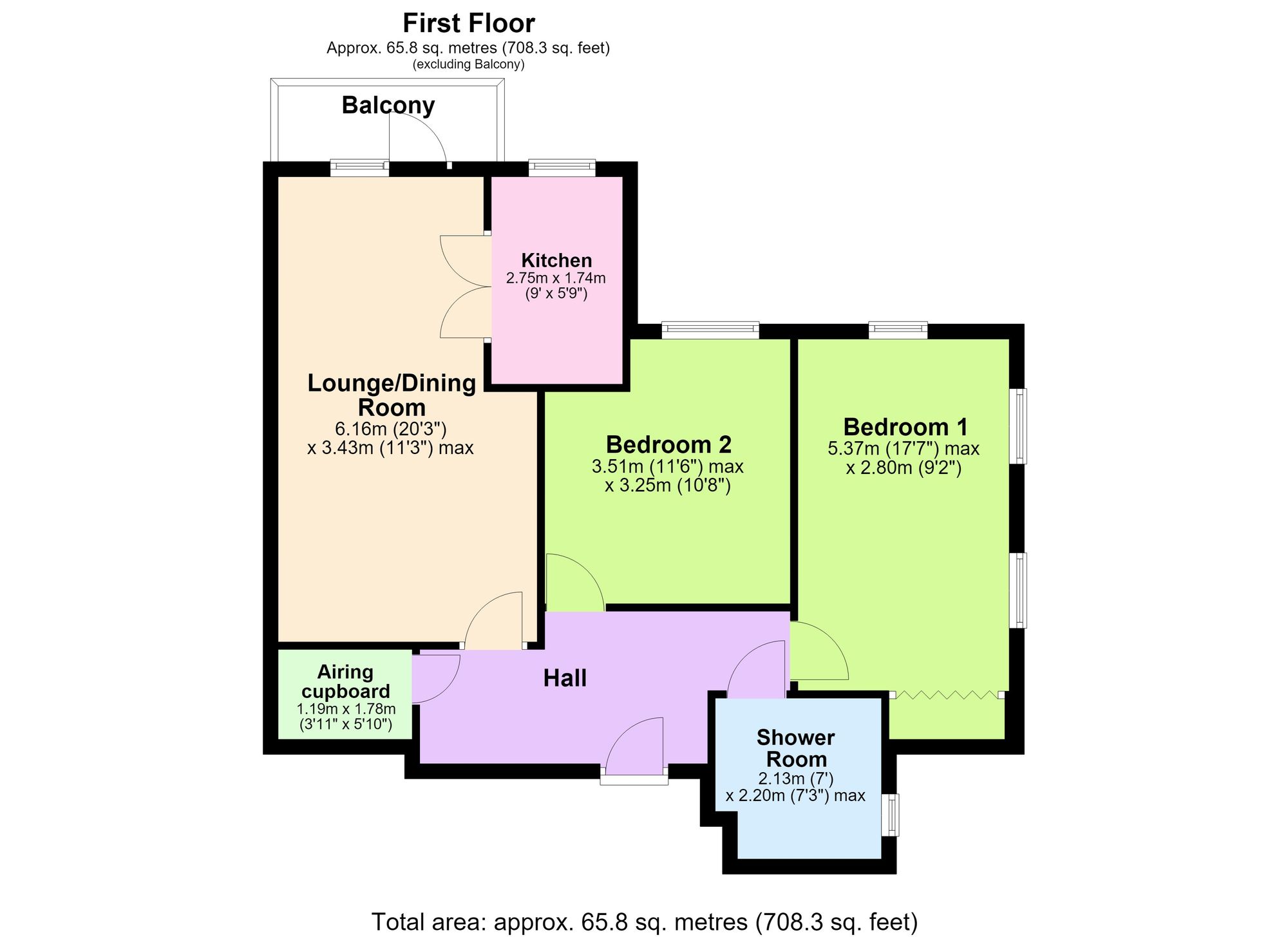 31 Albany Court, Paignton floorplan