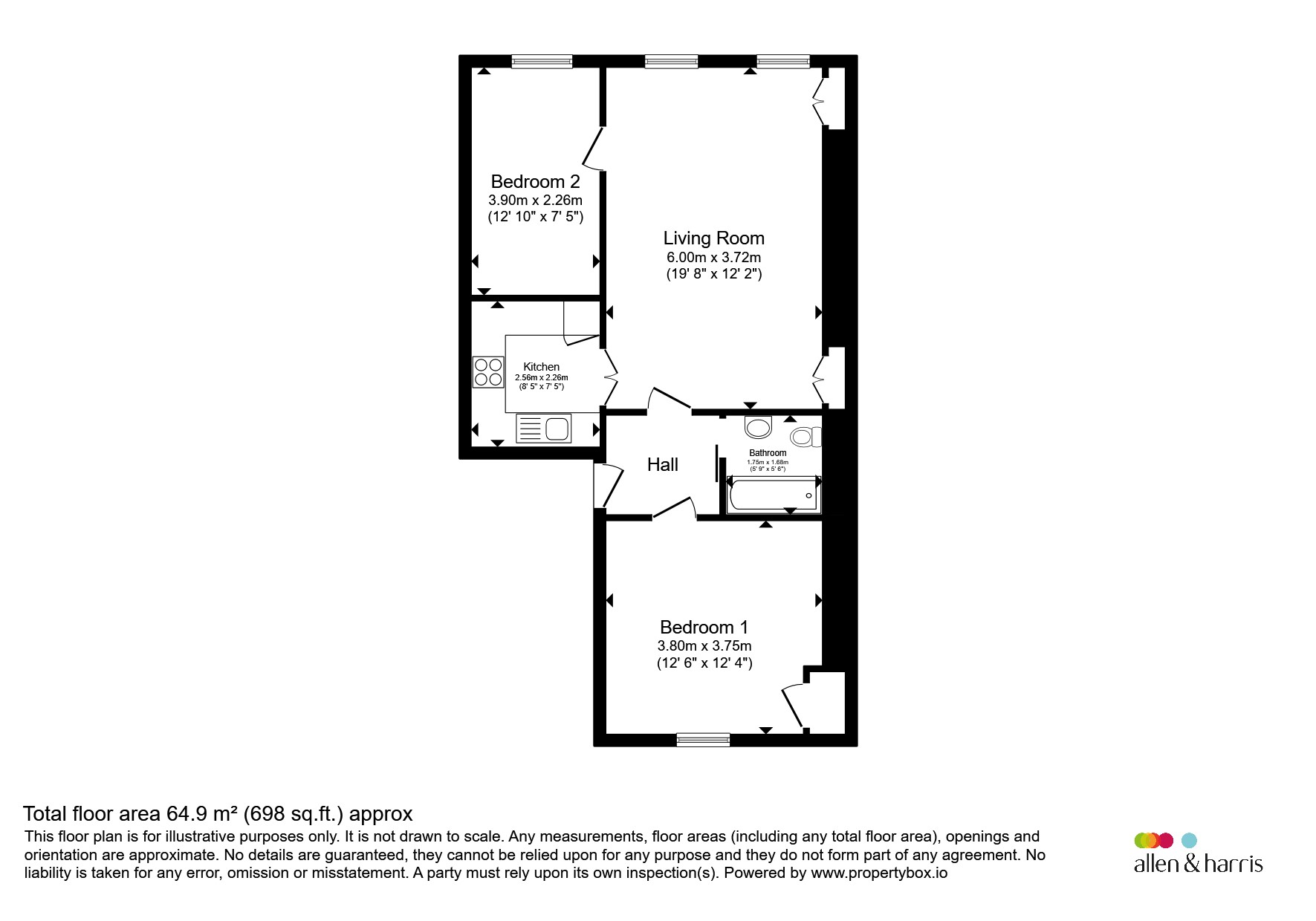 Unknown, Bath floorplan