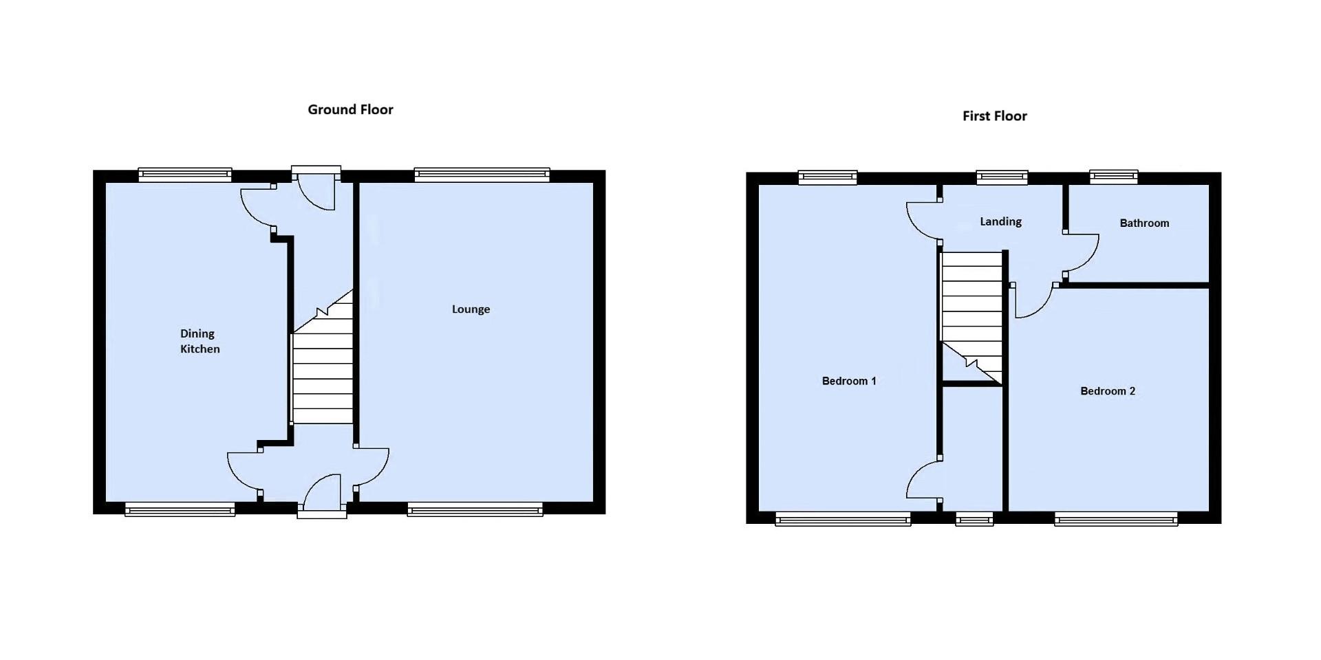 3, Bowland Crescent, Blackpool floorplan