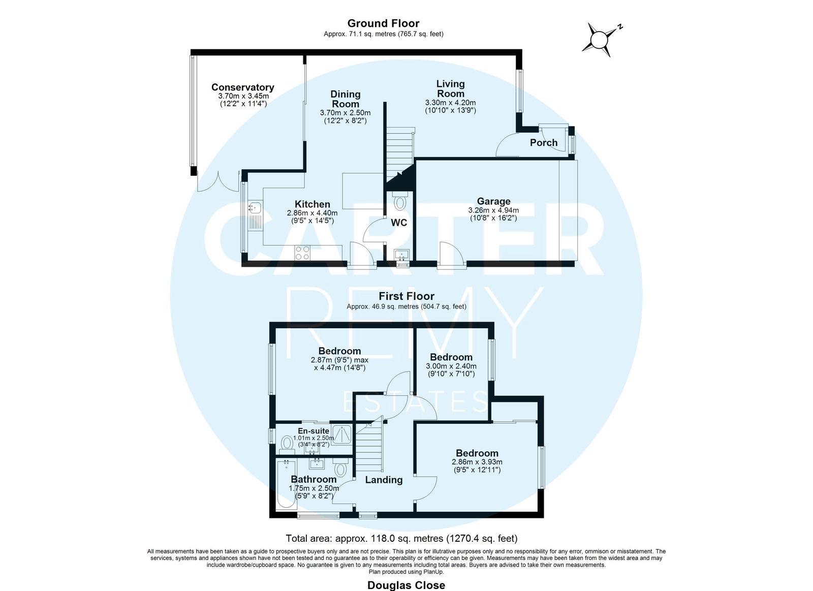 10, Douglas Close, Grays floorplan