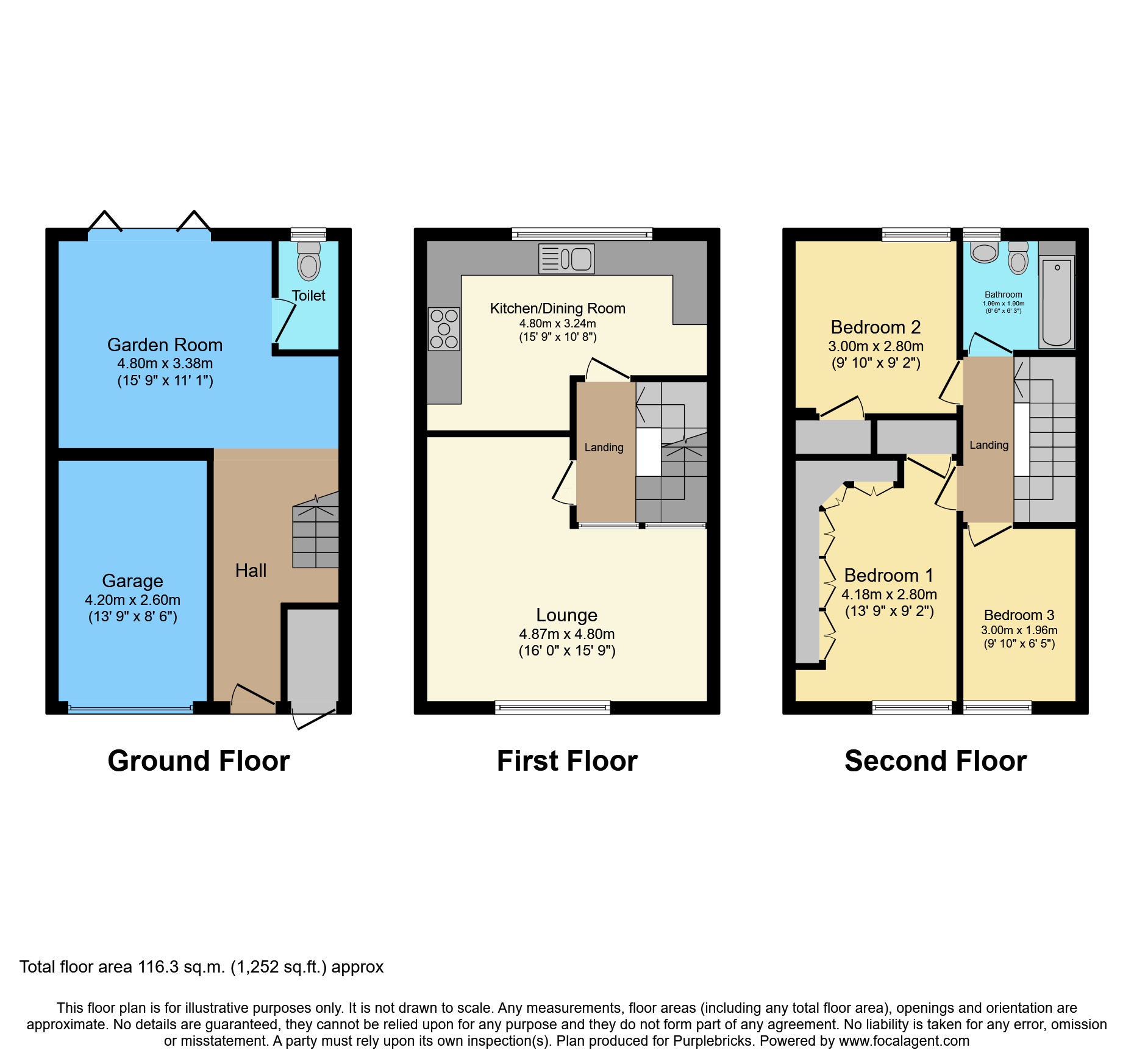 12, Tuxford Avenue, Meden Vale, Mansfield floorplan