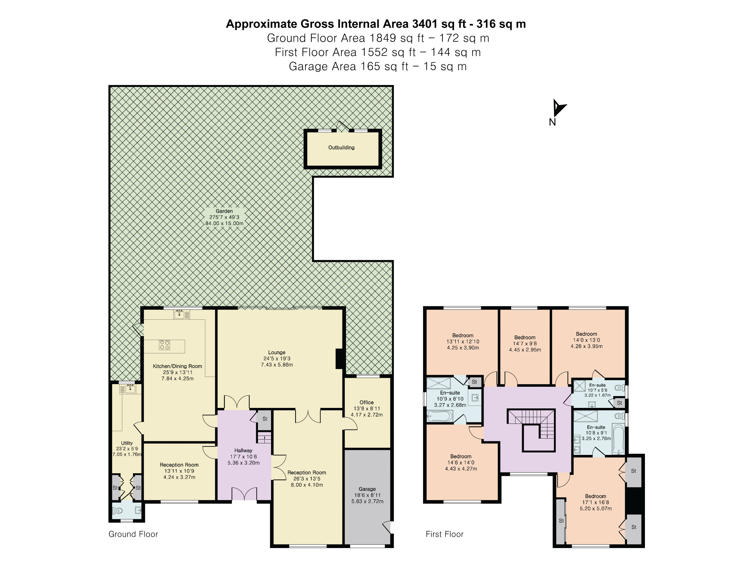 22, Waggon Road, Hadley Wood floorplan