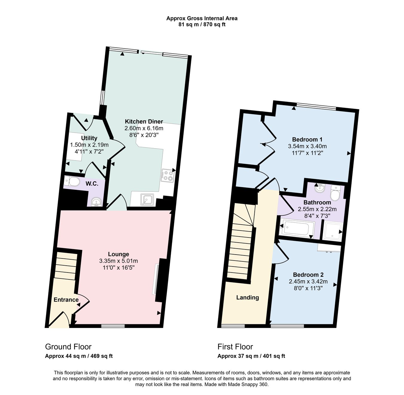 2 Barf View, 2 Barf View, Keswick floorplan