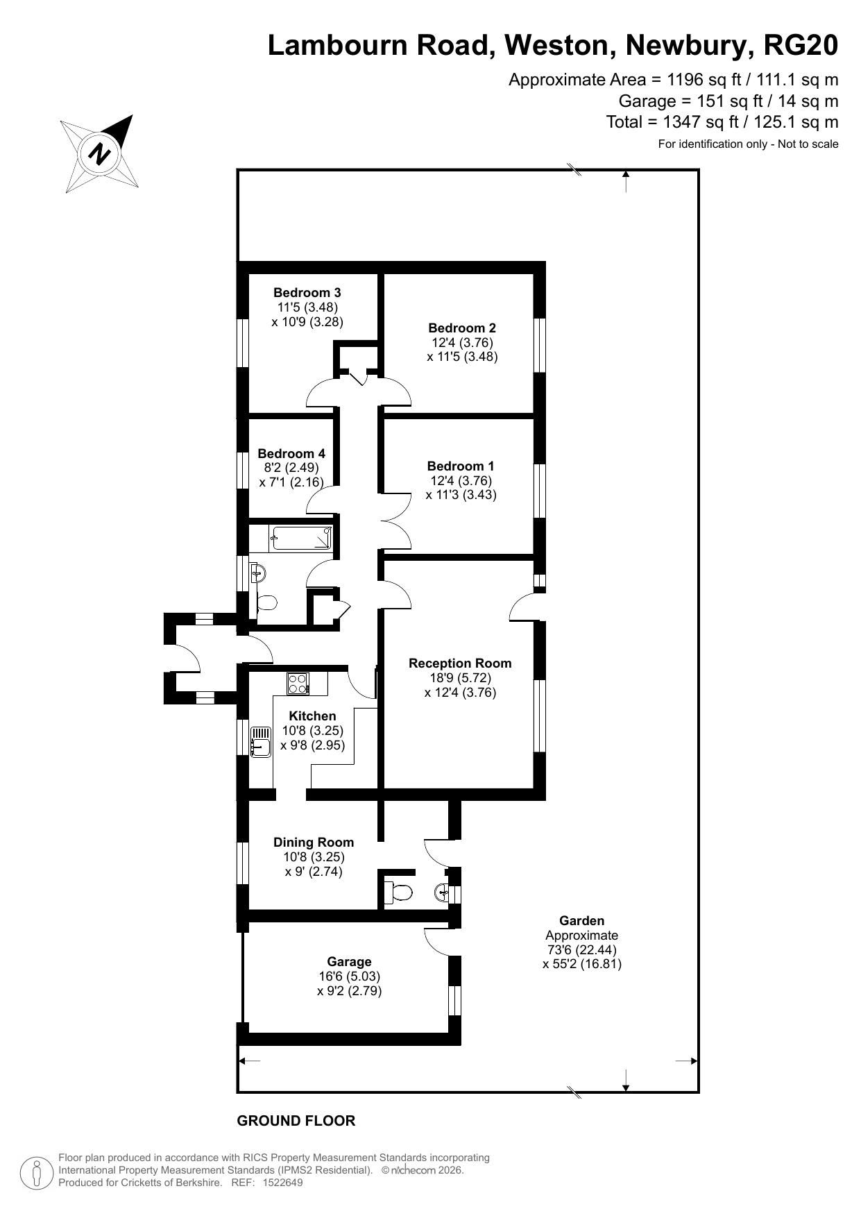 Honeycombe, Lambourn Road, Newbury floorplan