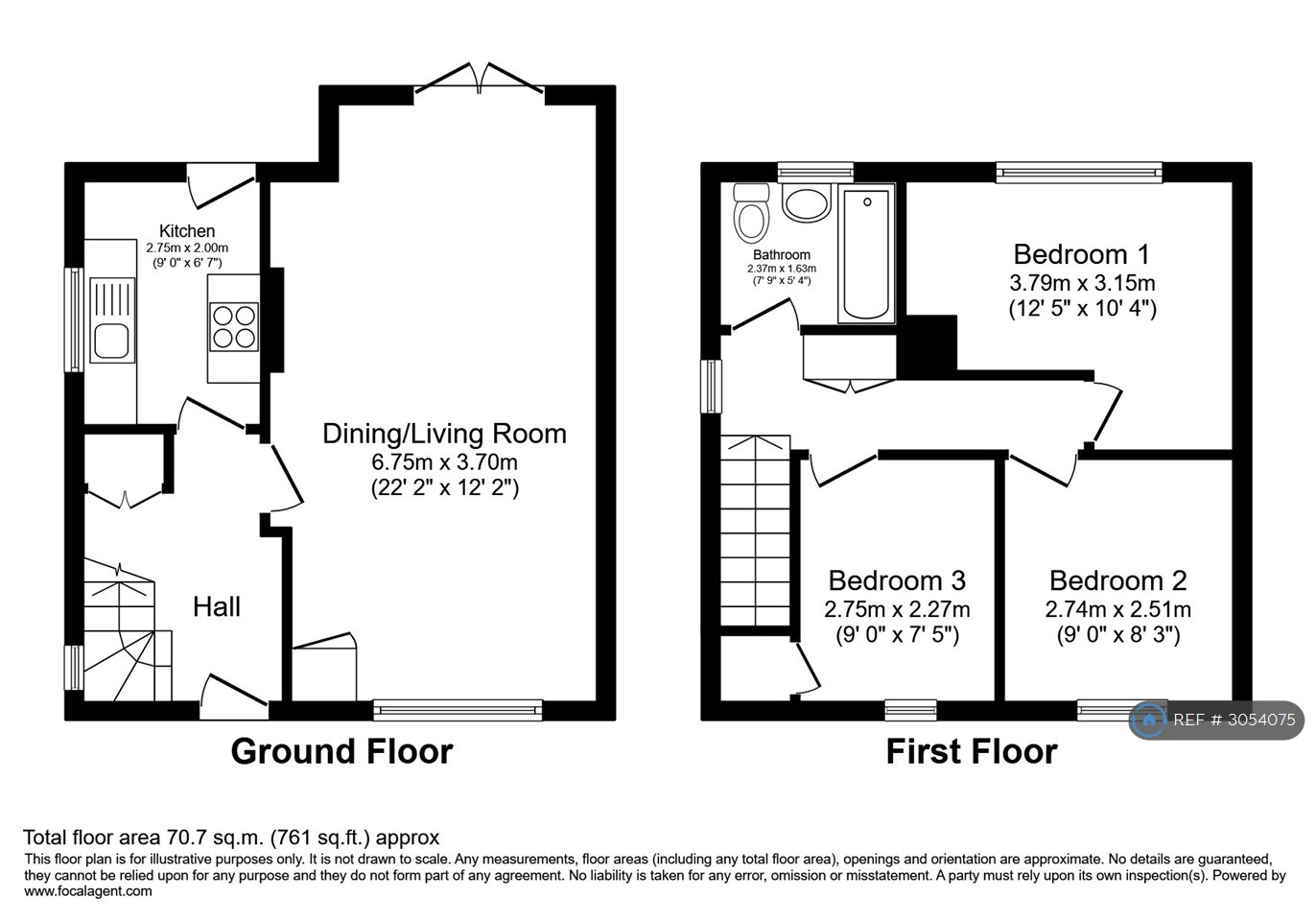 Burdale Walk Northern Moor, Manchester floorplan