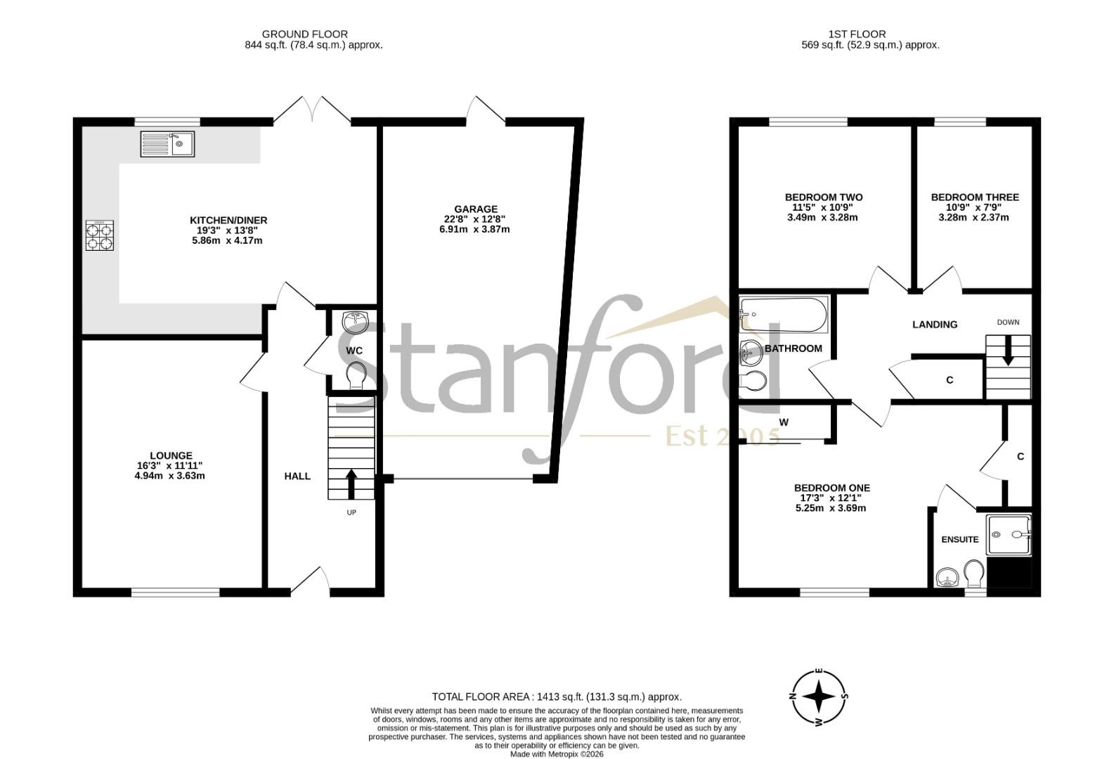 Pembers Hill Drive, Eastleigh floorplan