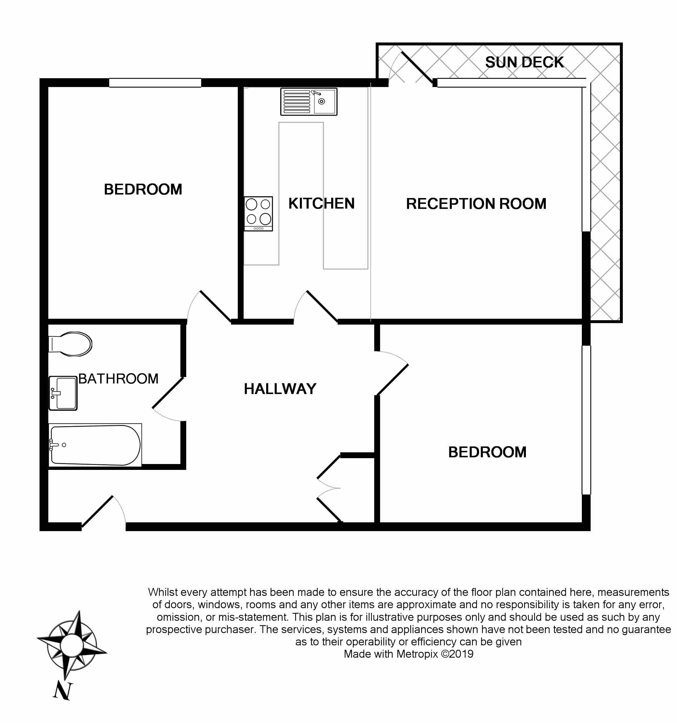 2 Bedrooms Flat to rent in Wellend Villas, Brighton BN1