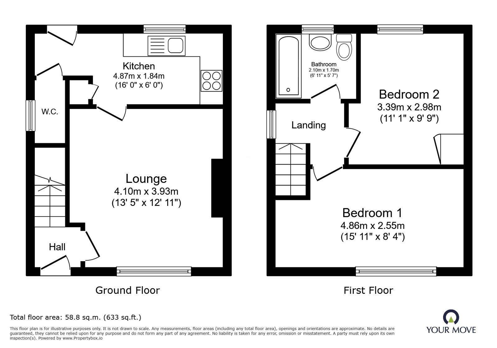 9, California Street, Barnsley floorplan