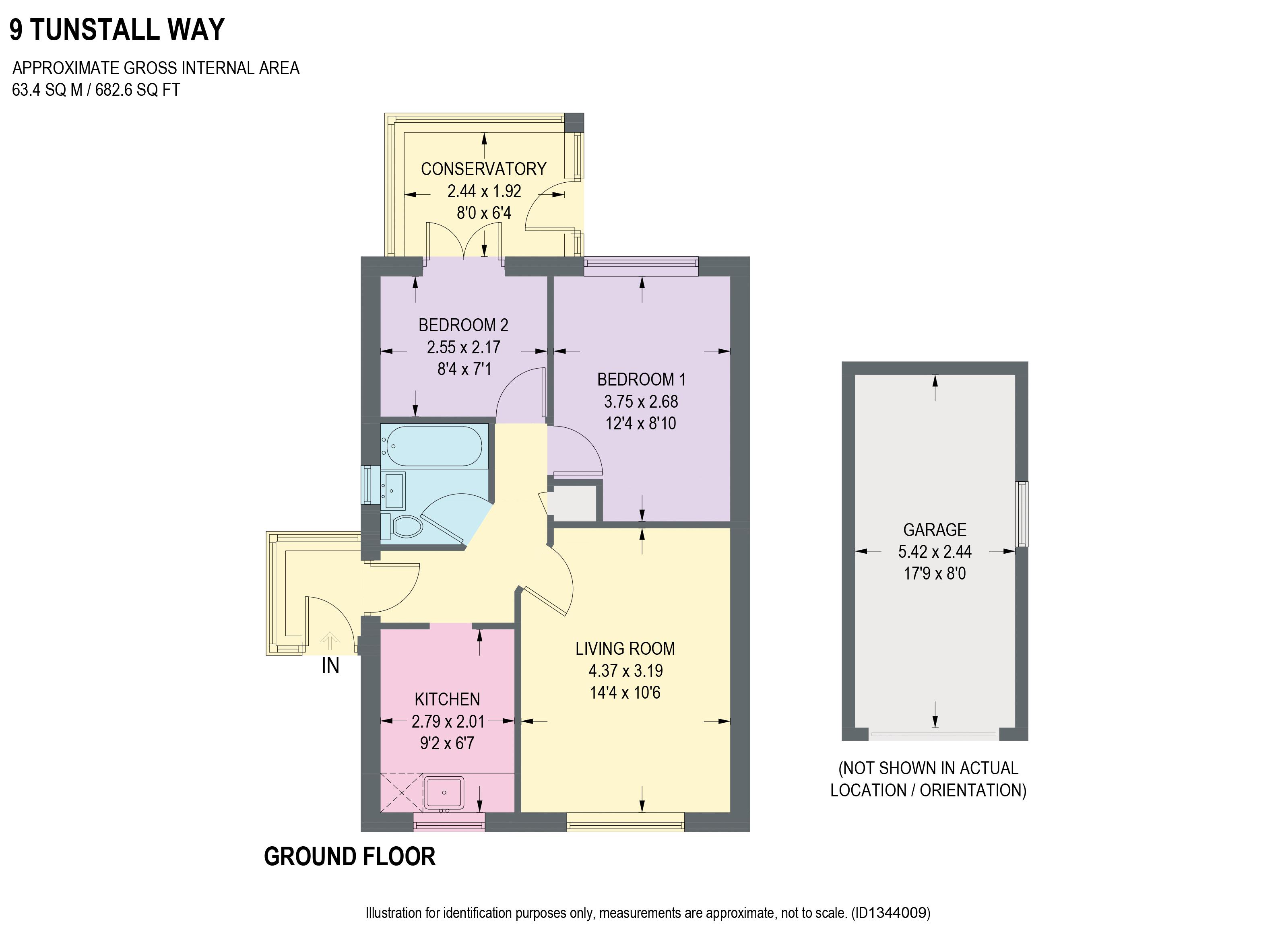 Tunstall Way, Chesterfield floorplan